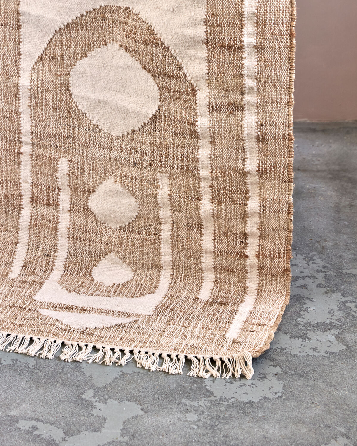 Teppich, HDRostro, Natur;Off-White in Natur, Off-White präsentiert im Onlineshop von KAQTU Design AG. Teppich ist von House Doctor