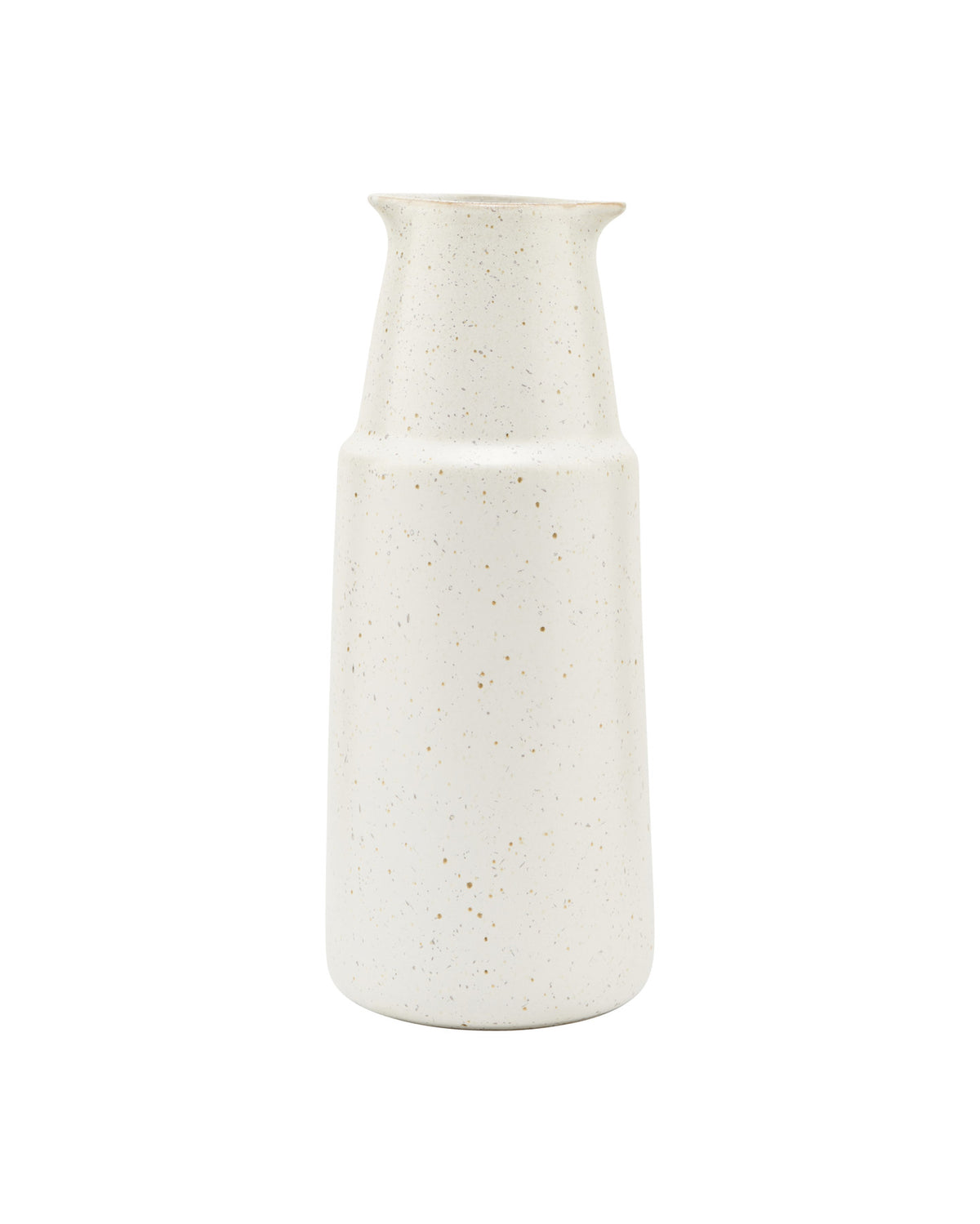 Steinzeug-Krug Flasche Pion von House Doctor mit matter Glasur und symmetrischer Form