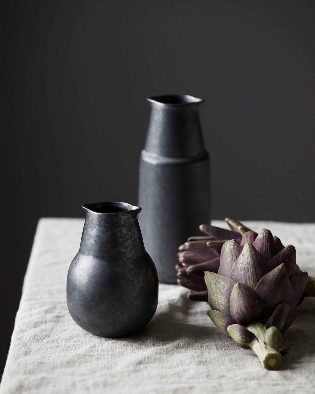 Flasche, Pion in Schwarz/Braun präsentiert im Onlineshop von KAQTU Design AG. Flasche ist von House Doctor