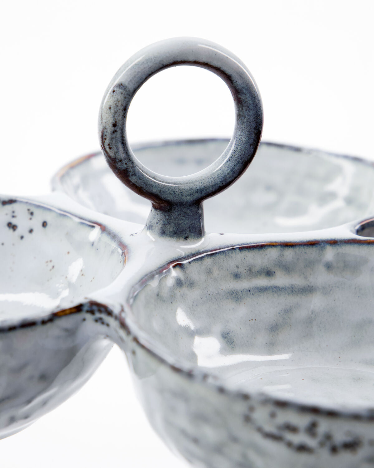 Serving bowls, HDRustic, Grau/Blau in Grau/Blau präsentiert im Onlineshop von KAQTU Design AG. Platte ist von House Doctor