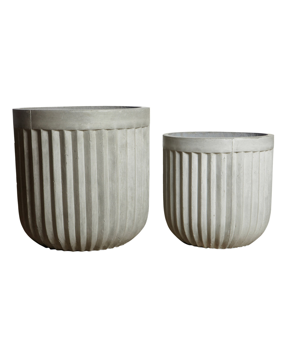 Blumenkasten, Concrete in Hellgrau präsentiert im Onlineshop von KAQTU Design AG. Pflanzentopf Outdoor ist von House Doctor