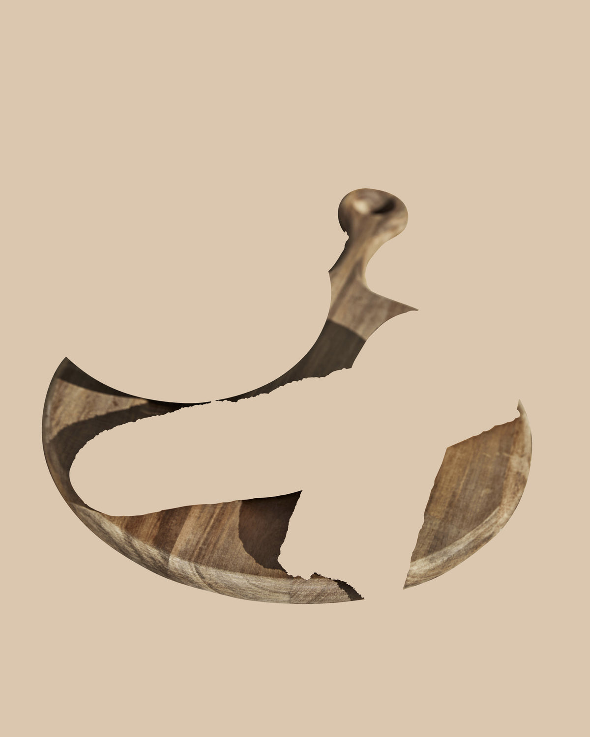 Schneidebrett, HDEya, Natur in Natur präsentiert im Onlineshop von KAQTU Design AG. Schneidbrett ist von House Doctor