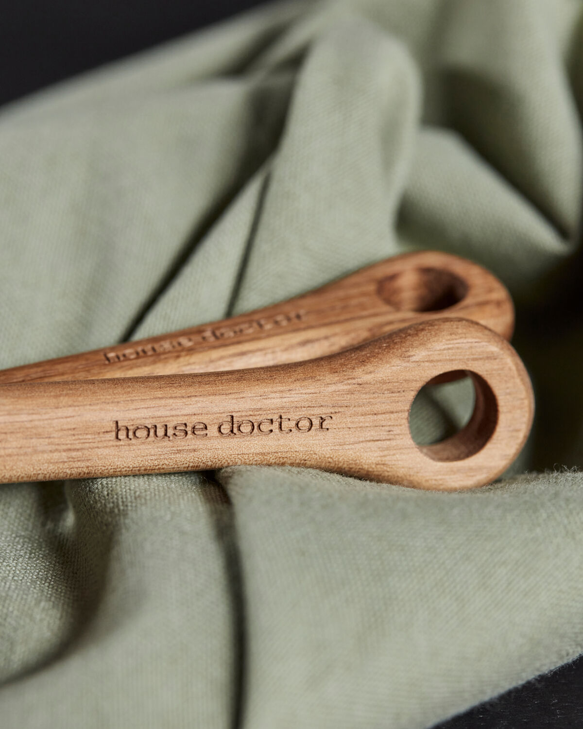 Salatbesteck, HDEya, Natur in Natur präsentiert im Onlineshop von KAQTU Design AG. Besteck ist von House Doctor