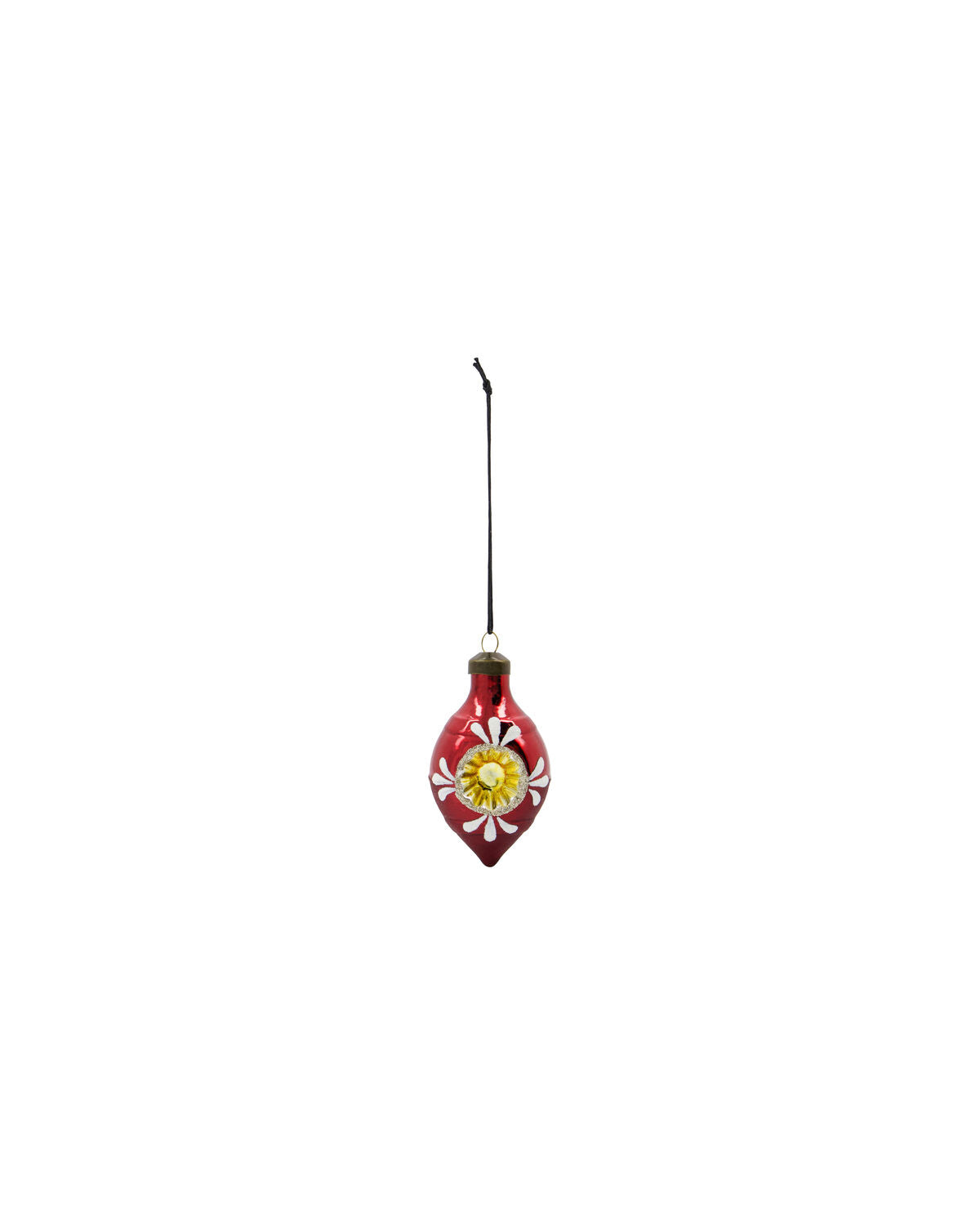 Ornamente, HDNostal, Rot in Rot präsentiert im Onlineshop von KAQTU Design AG. Weihnachtszubehör ist von House Doctor