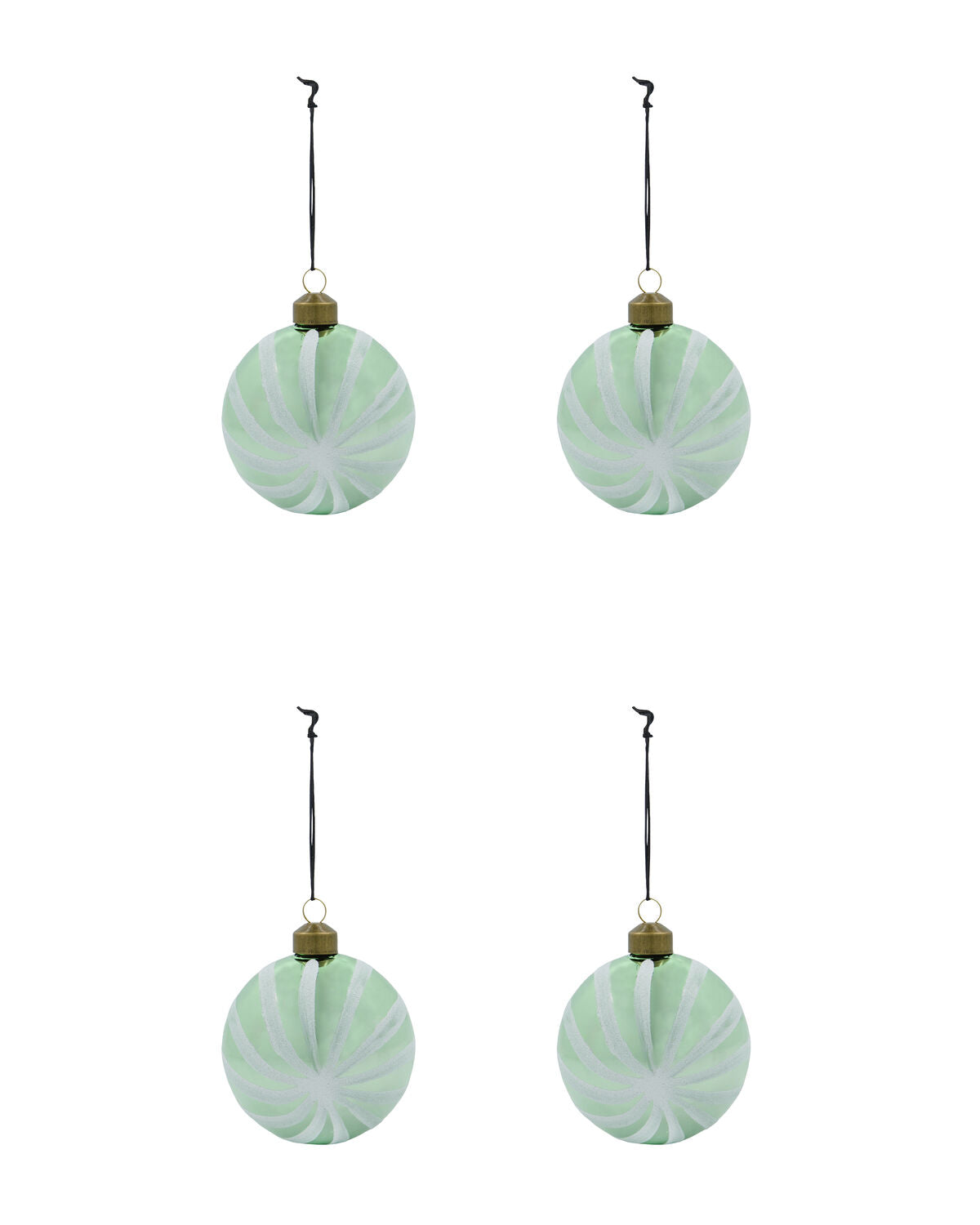 Ornamente, HDDelic, Minzgrün in Minzgrün präsentiert im Onlineshop von KAQTU Design AG. Weihnachtszubehör ist von House Doctor