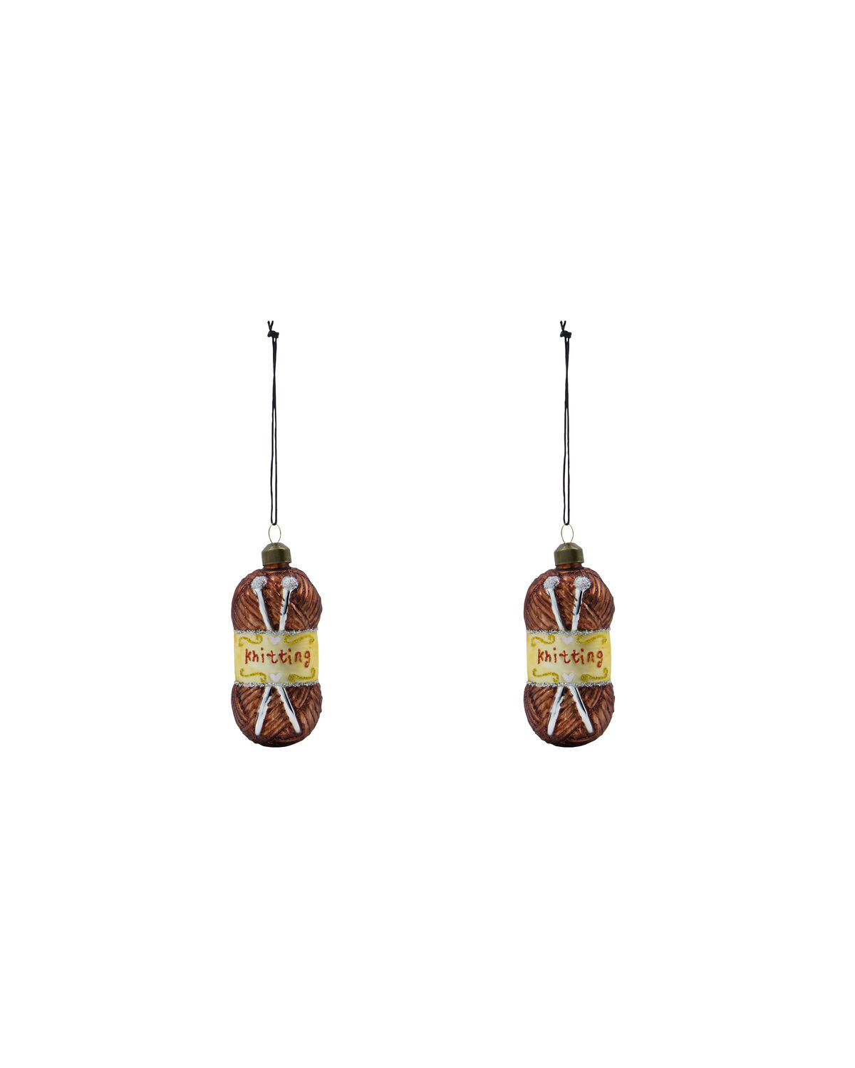 Ornamente, HDWrench, Braun in Braun präsentiert im Onlineshop von KAQTU Design AG. Weihnachtszubehör ist von House Doctor
