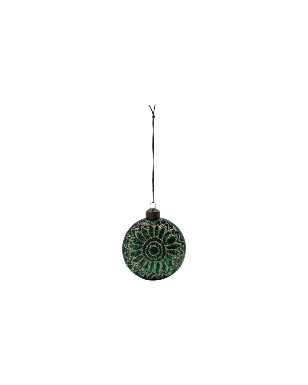 Ornamente, HDCirculo, Grün in Grün präsentiert im Onlineshop von KAQTU Design AG. Weihnachtszubehör ist von House Doctor