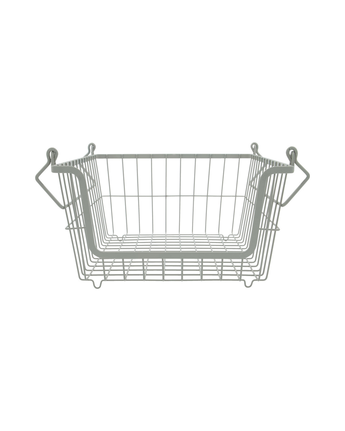 Korb, HDNico, Grau in Grau präsentiert im Onlineshop von KAQTU Design AG. Aufbewahrungsbehälter ist von House Doctor