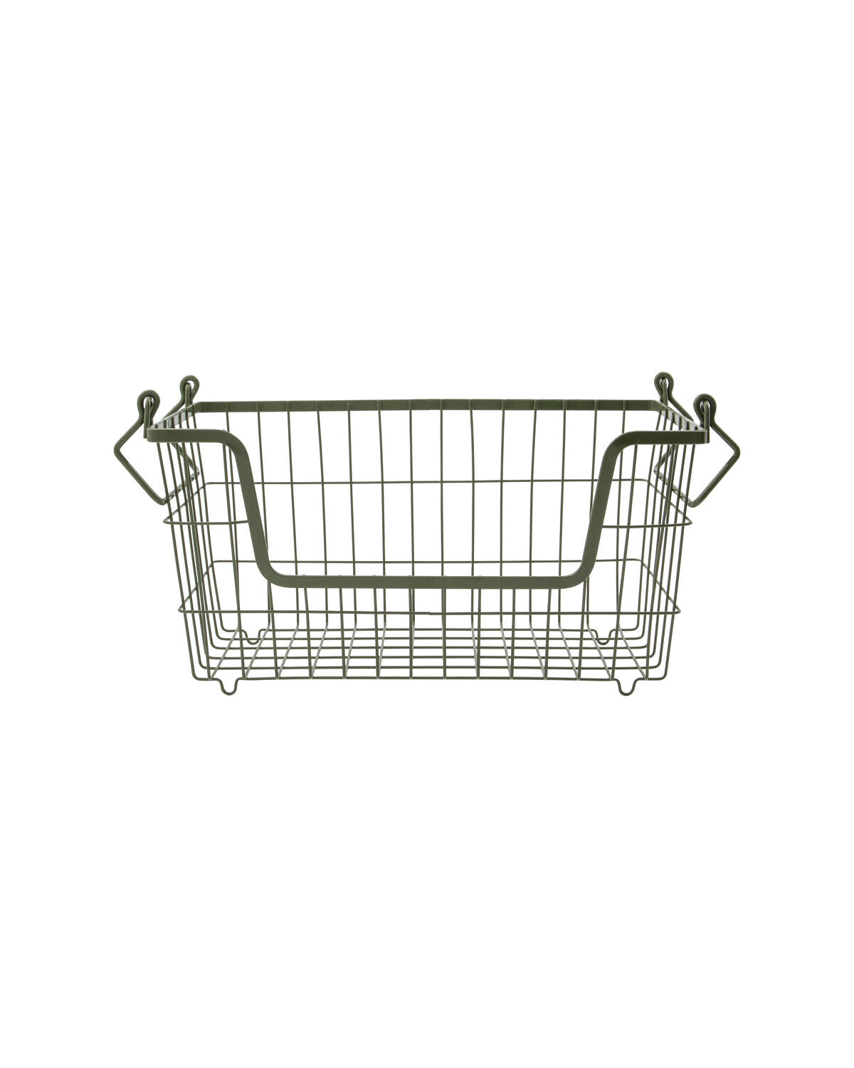 Korb, HDTaw, Armeegrün in Armeegrün präsentiert im Onlineshop von KAQTU Design AG. Aufbewahrungsbehälter ist von House Doctor