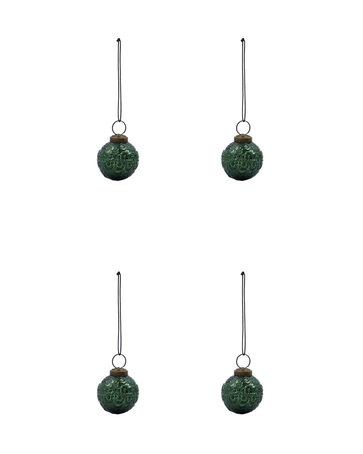 Ornamente, HDRoon, Grün in Grün präsentiert im Onlineshop von KAQTU Design AG. Weihnachtszubehör ist von House Doctor