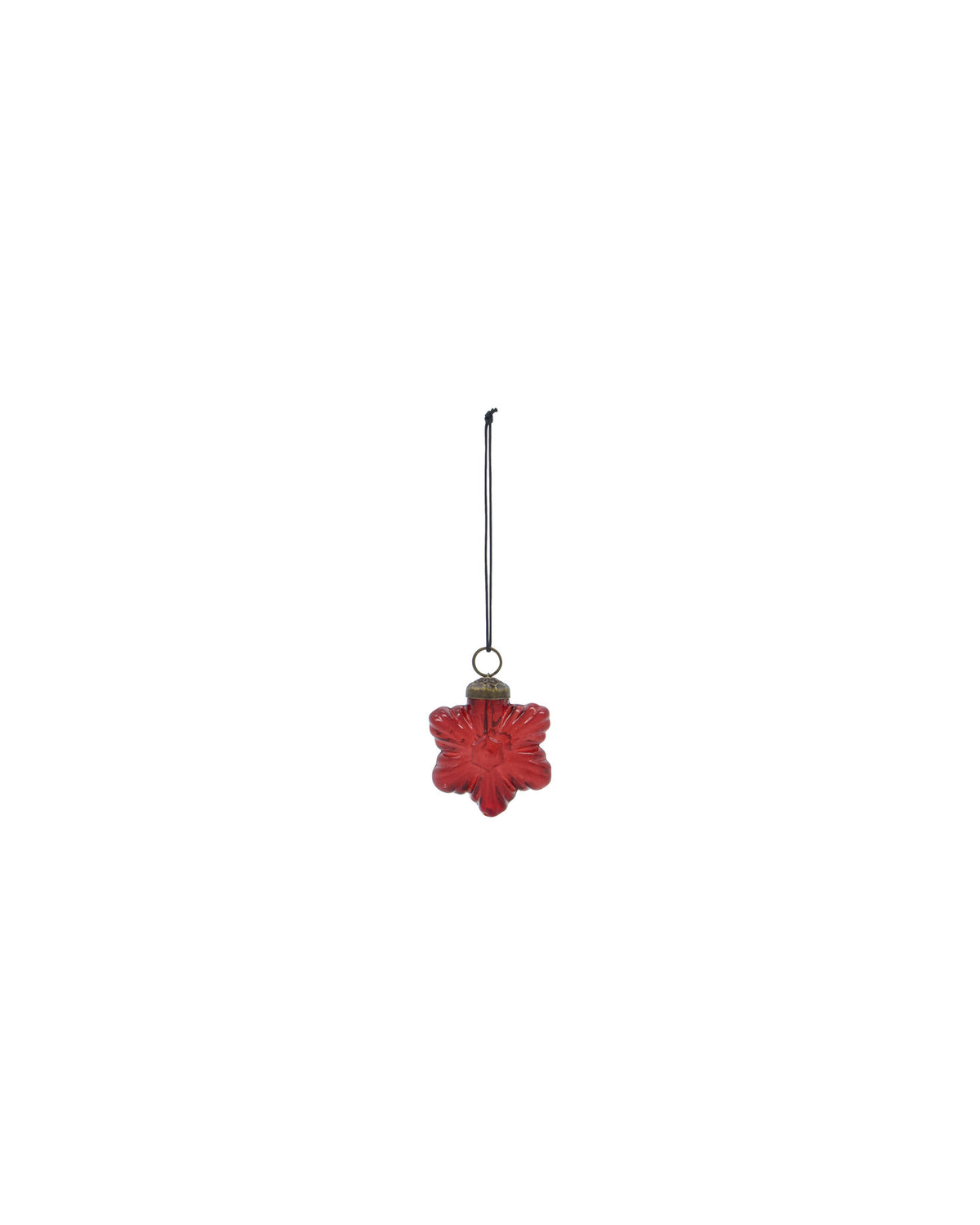 Ornamente, HDHeart and Star, Rot in Rot präsentiert im Onlineshop von KAQTU Design AG. Weihnachtszubehör ist von House Doctor