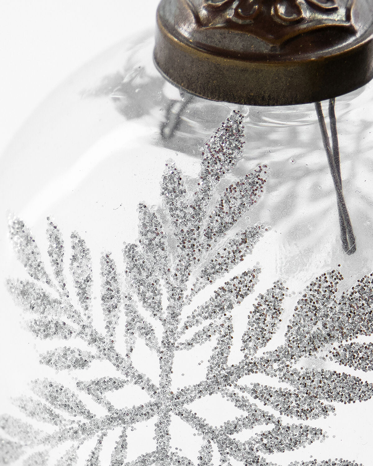 Ornamente, HDSnowi, Klar;Silber in Klar, Silber präsentiert im Onlineshop von KAQTU Design AG. Weihnachtszubehör ist von House Doctor