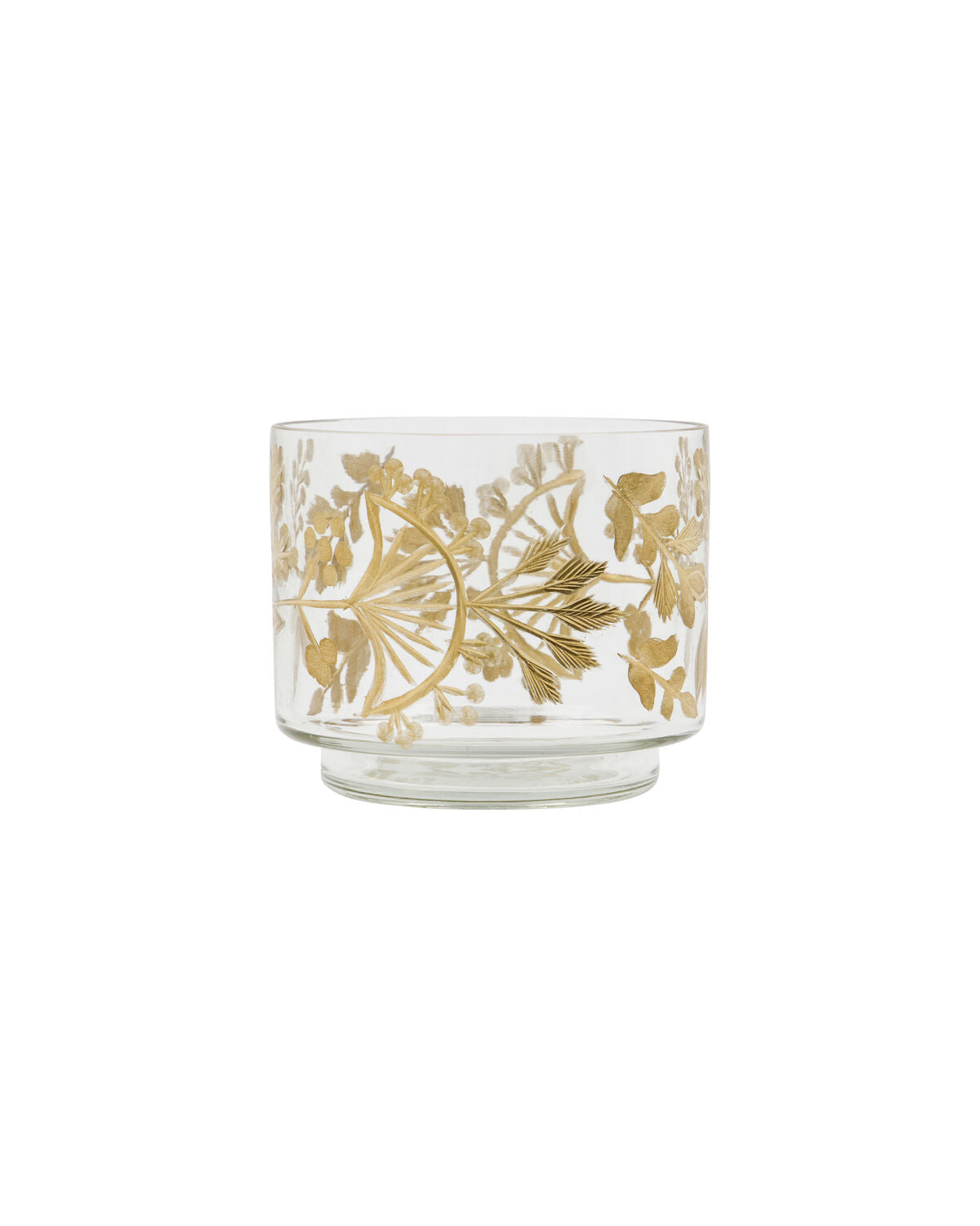 Teelichthalter, HDFind, Klar;Gold in Klar, Gold präsentiert im Onlineshop von KAQTU Design AG. Kerzenständer ist von House Doctor