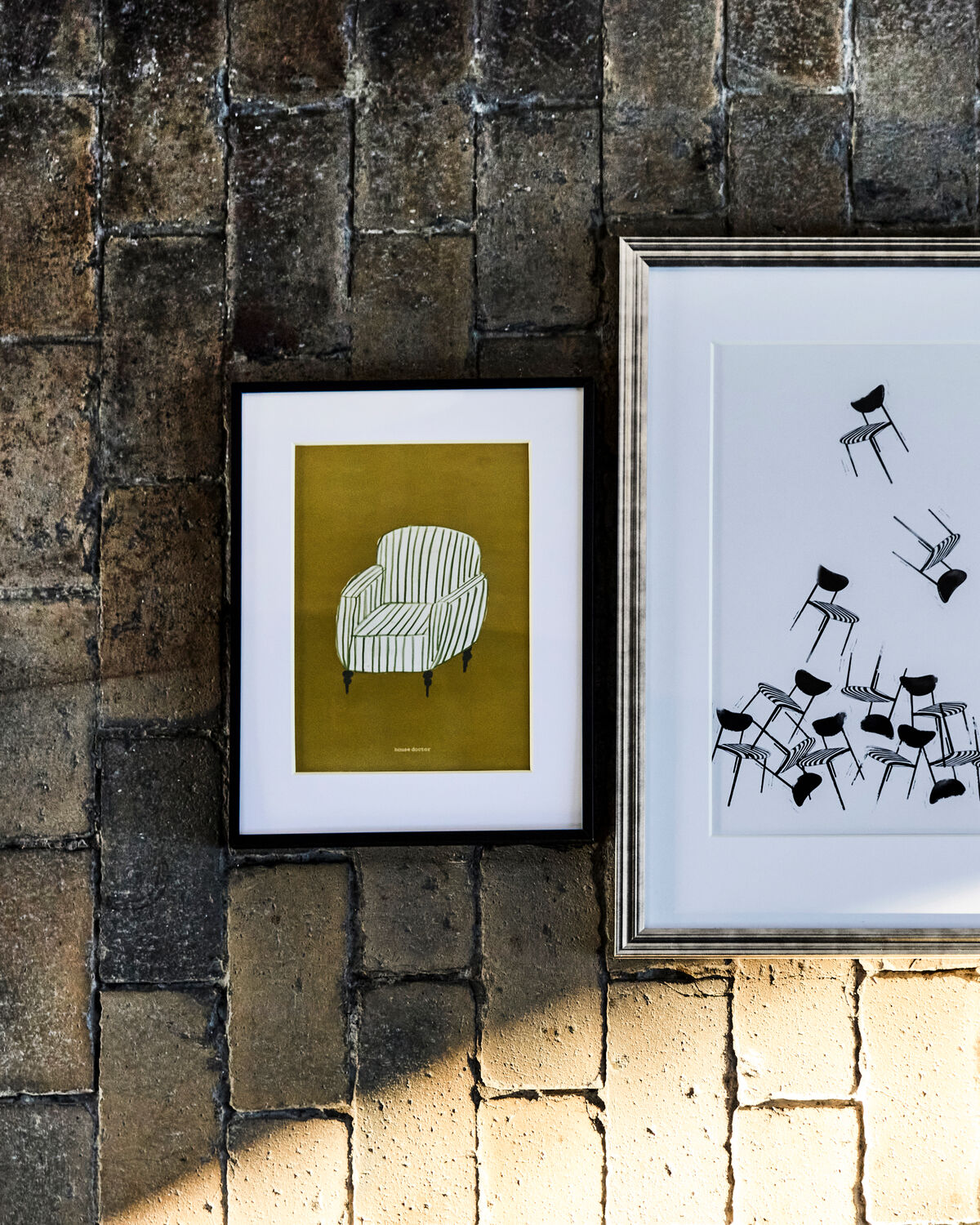Wandobjekt, HDChair, Senfgelb in Senfgelb präsentiert im Onlineshop von KAQTU Design AG. Bild ist von House Doctor