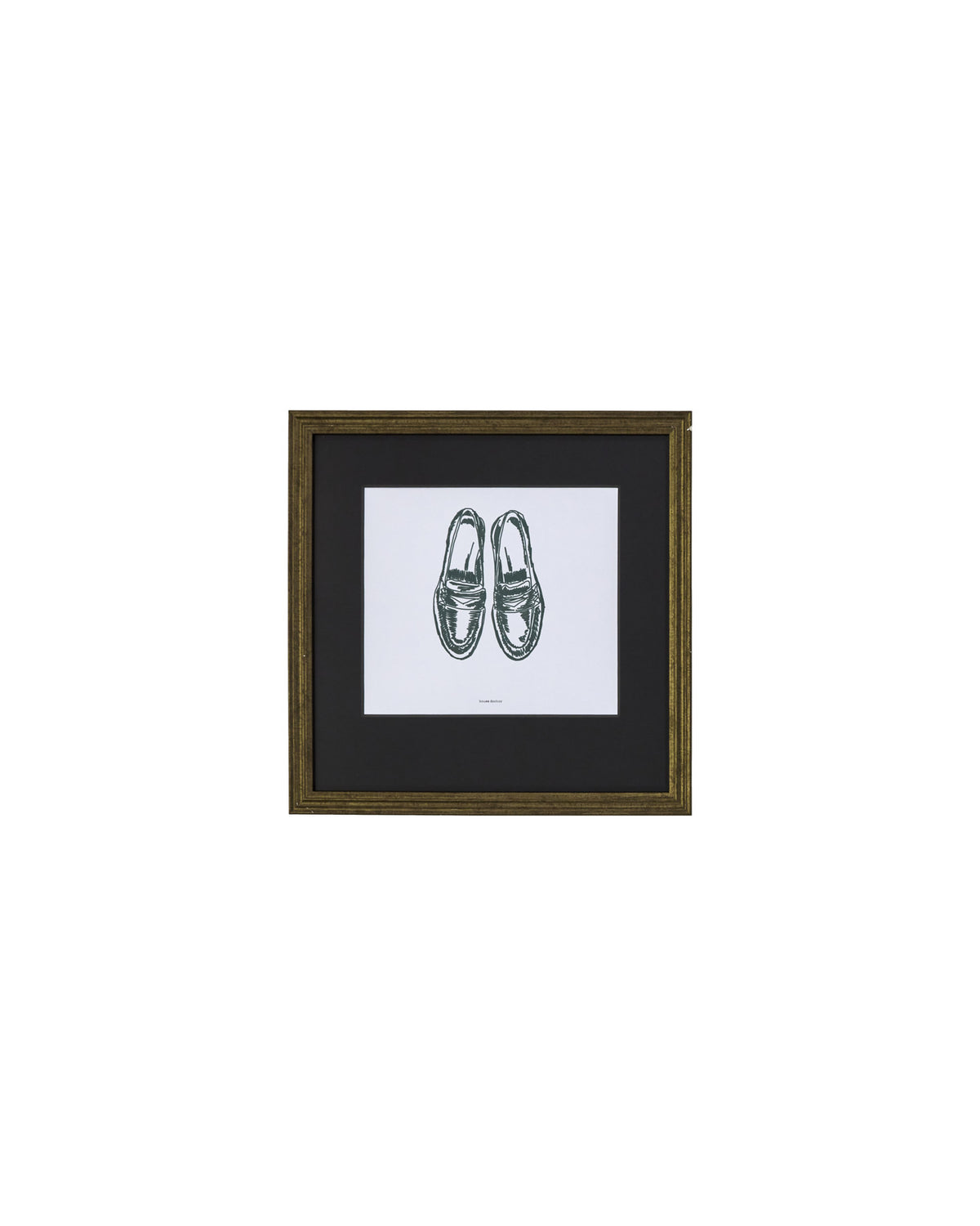 Wandobjekt, HDShoe, Dunkelgrün in Dunkelgrün präsentiert im Onlineshop von KAQTU Design AG. Bild ist von House Doctor