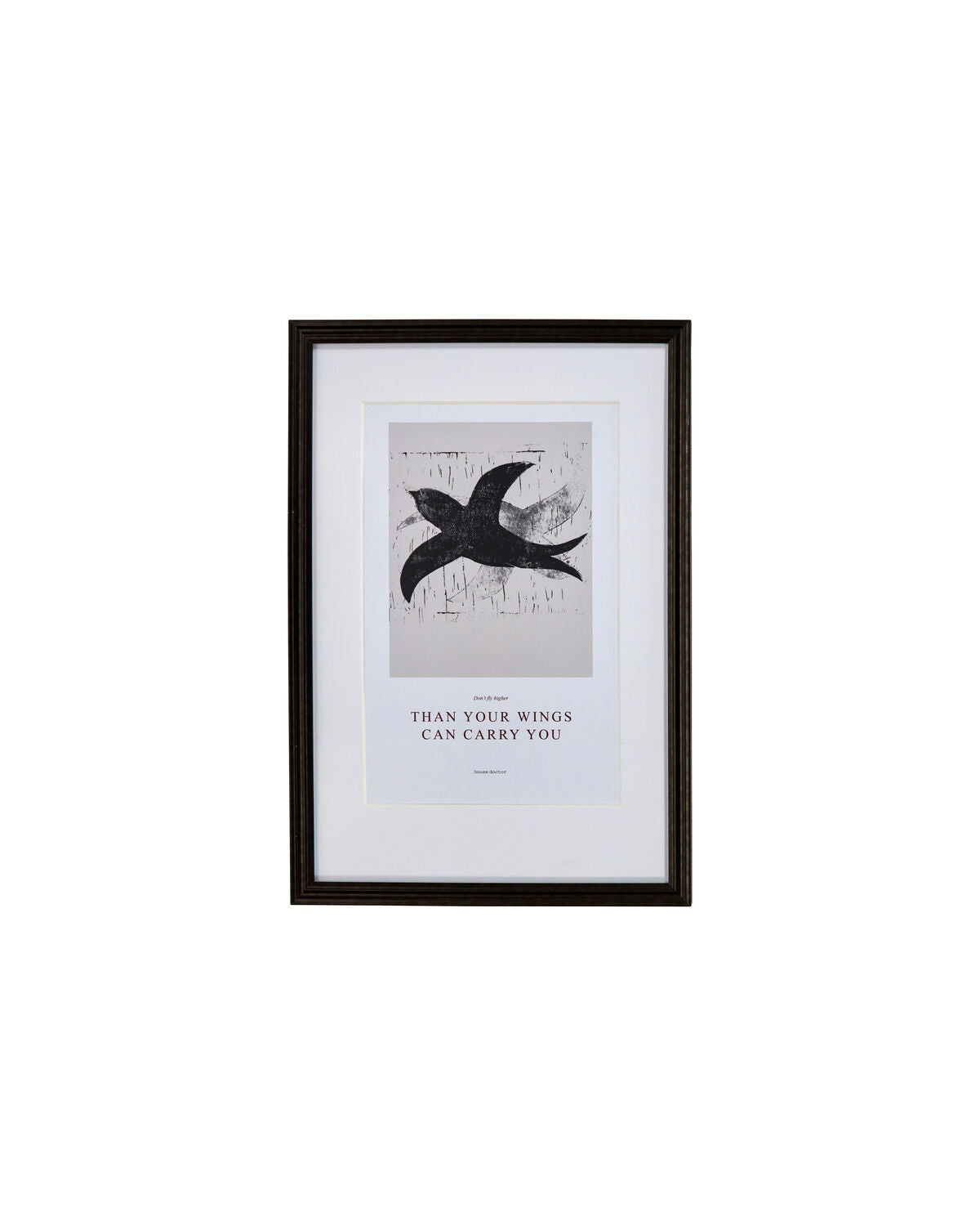 Wandobjekt, HDFly, Schwarz in Schwarz präsentiert im Onlineshop von KAQTU Design AG. Bild ist von House Doctor