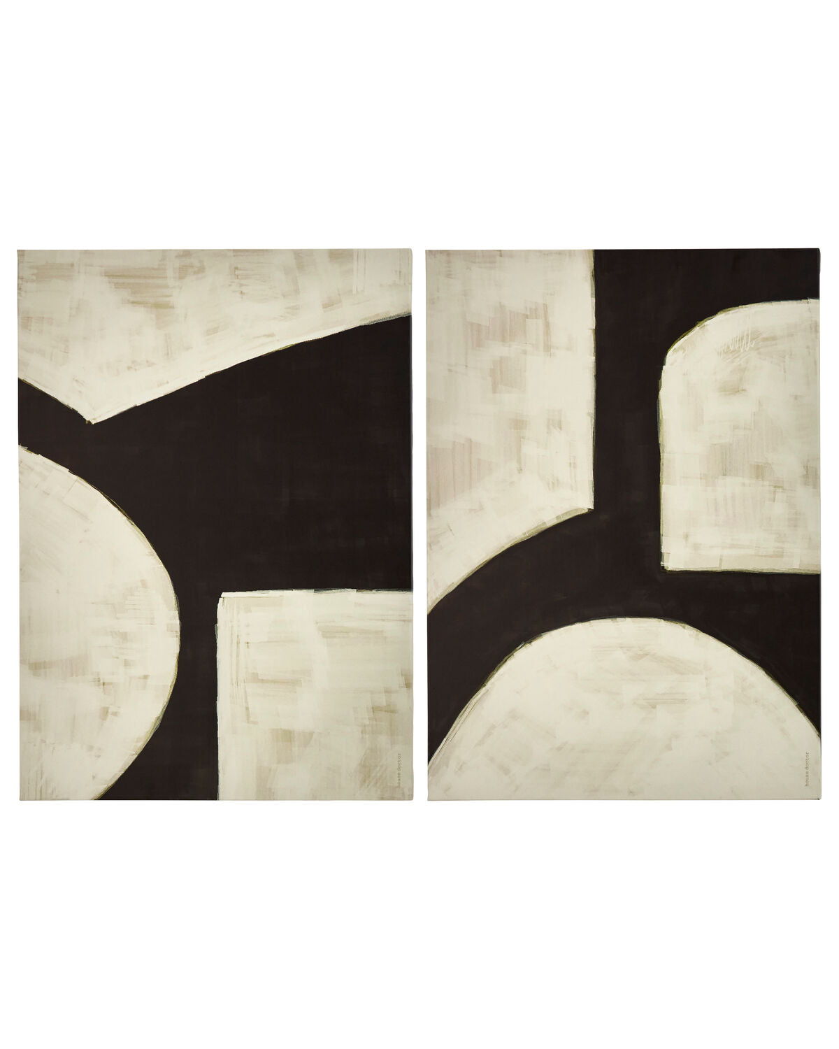 Wandobjekt, HDHape, Schwarz;Off-White in Schwarz, Off-White präsentiert im Onlineshop von KAQTU Design AG. Bild ist von House Doctor