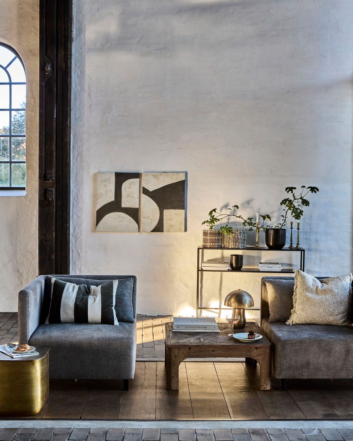 Wandobjekt, HDHape, Schwarz;Off-White in Schwarz, Off-White präsentiert im Onlineshop von KAQTU Design AG. Bild ist von House Doctor