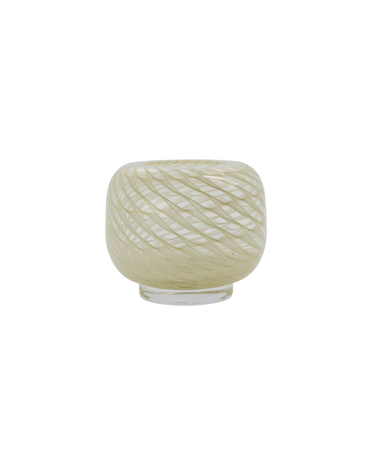 Teelichthalter, HDLeero, Gelb in Gelb präsentiert im Onlineshop von KAQTU Design AG. Kerzenständer ist von House Doctor