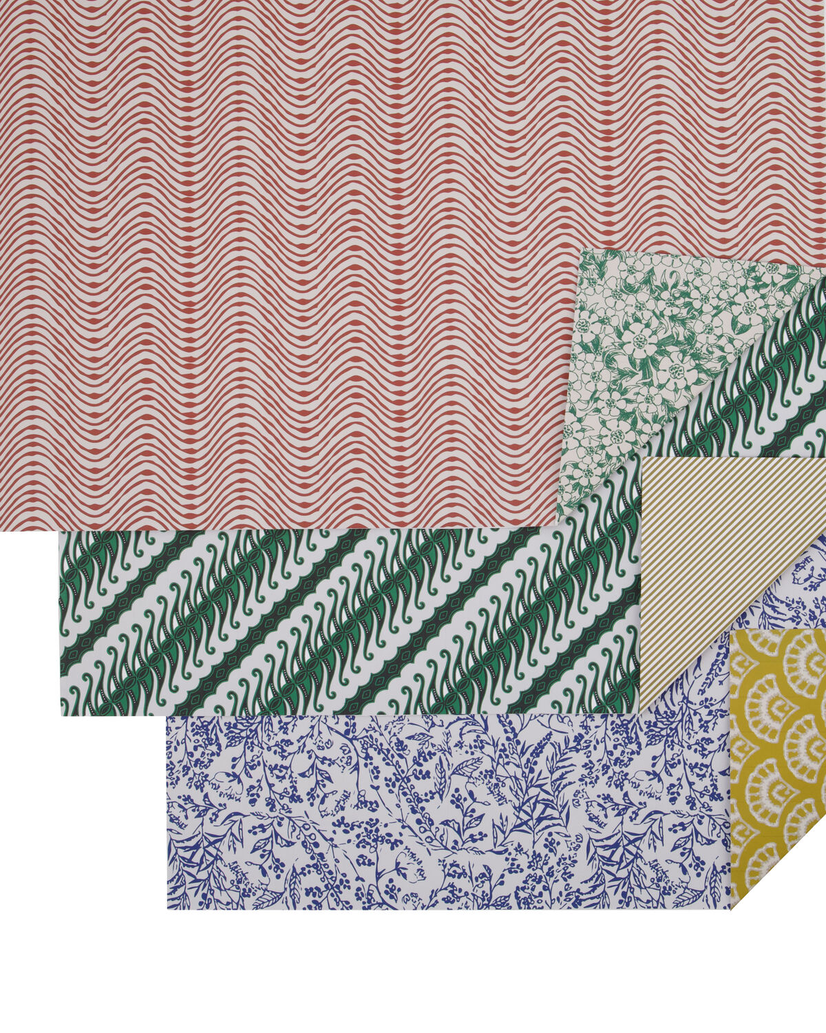 Geschenkpapier, HDWrap, Bunt in Bunt präsentiert im Onlineshop von KAQTU Design AG. Büromaterial ist von House Doctor