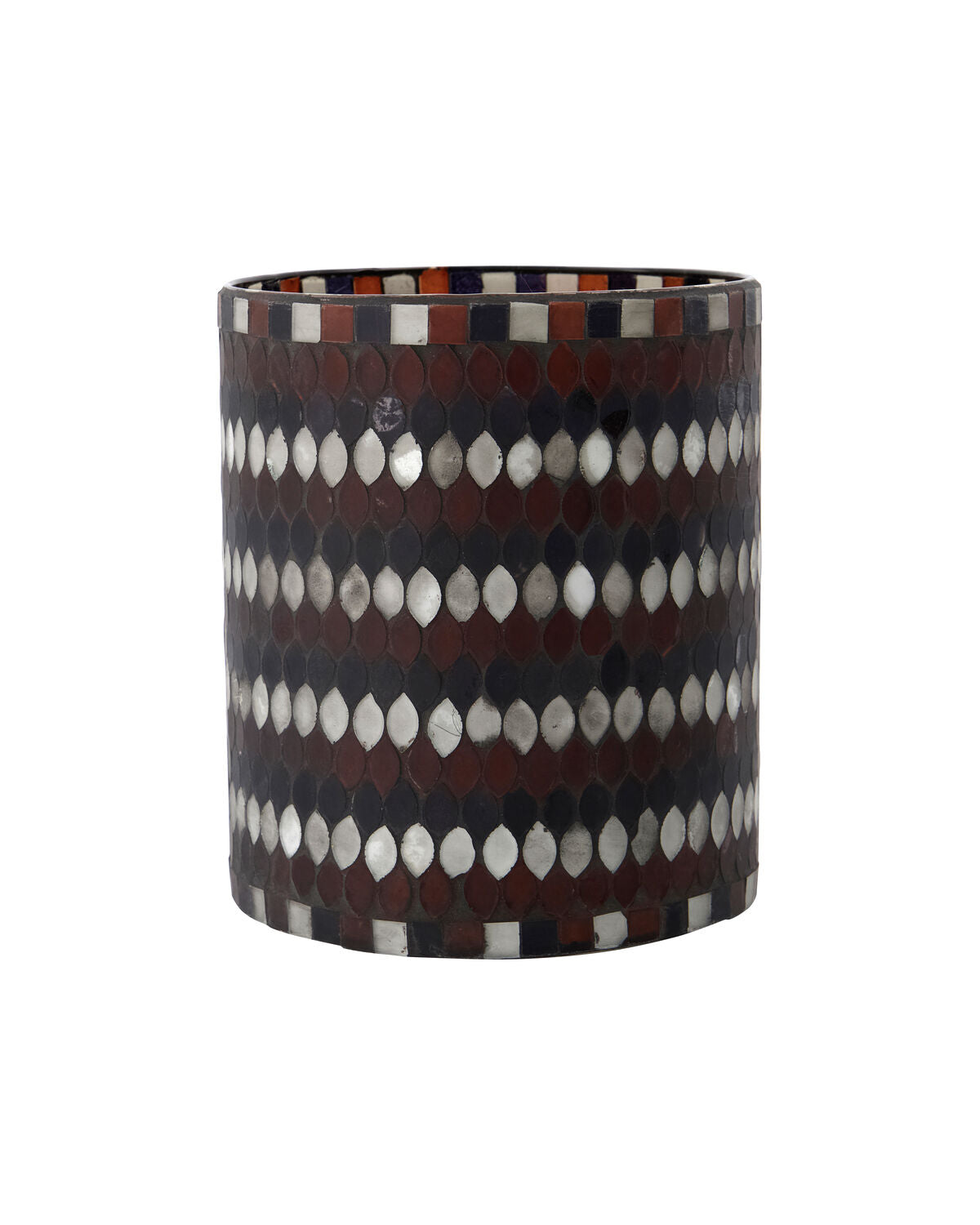 Teelichthalter, Mosa in Braun präsentiert im Onlineshop von KAQTU Design AG. Kerzenständer ist von House Doctor