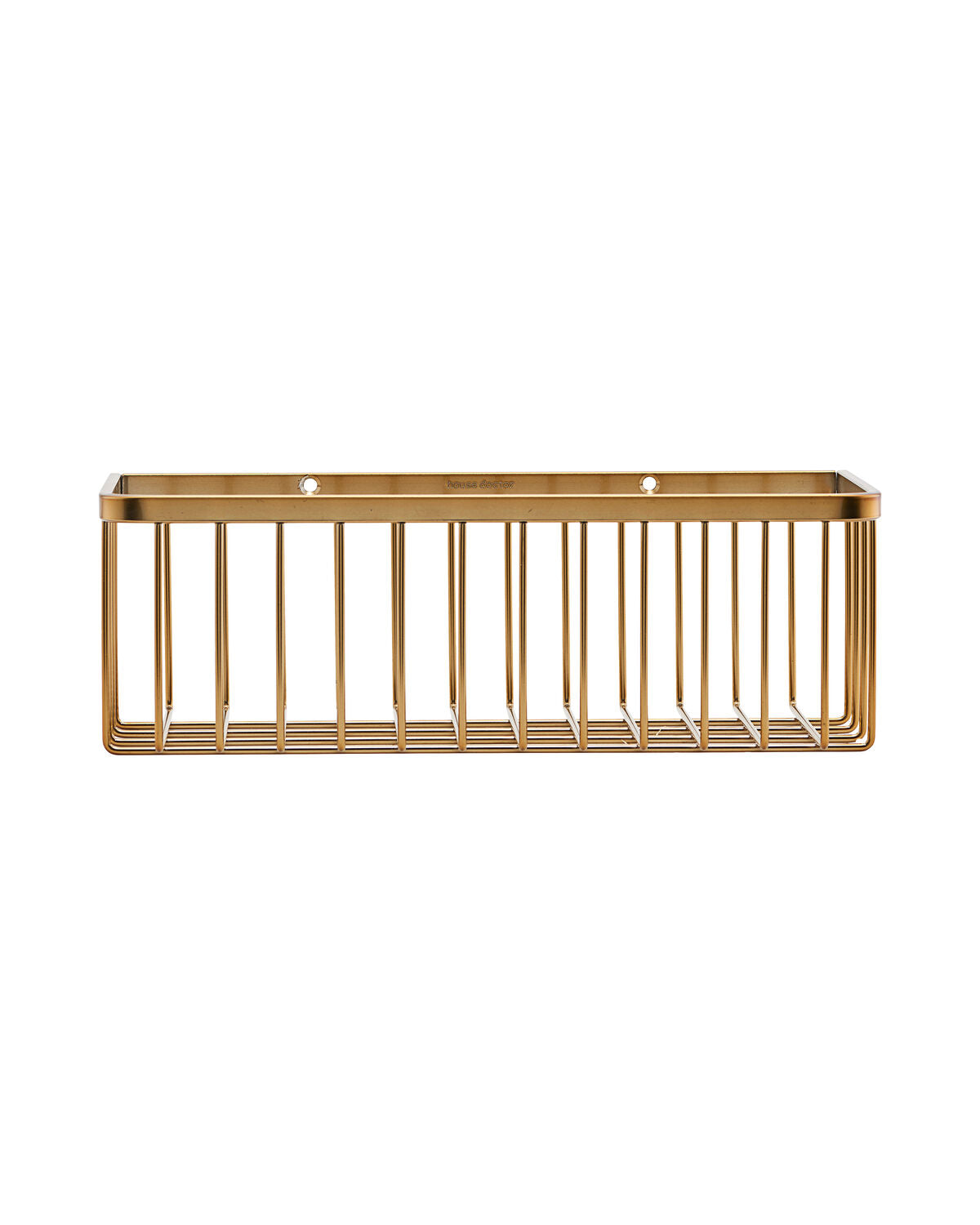 Korb, Bath in Messing gebürstet präsentiert im Onlineshop von KAQTU Design AG. Aufbewahrungskorb ist von House Doctor