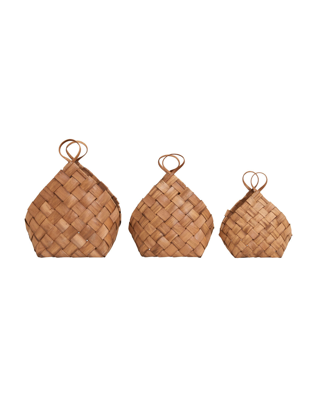 Körbe, Conical in Braun präsentiert im Onlineshop von KAQTU Design AG. Aufbewahrungskorb ist von House Doctor