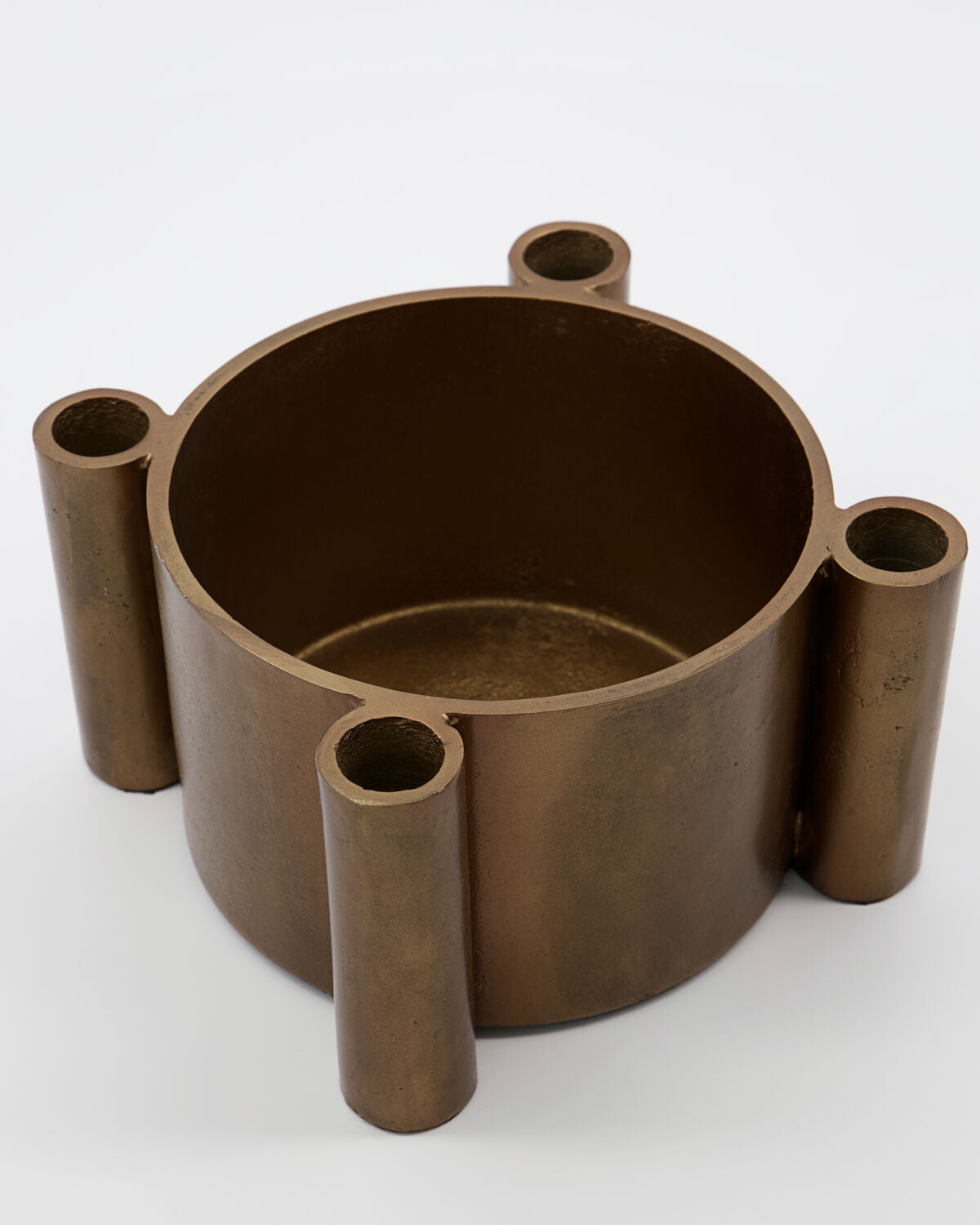 Kerzenständer, Four in Antikes Messing präsentiert im Onlineshop von KAQTU Design AG. Kerzenständer ist von House Doctor