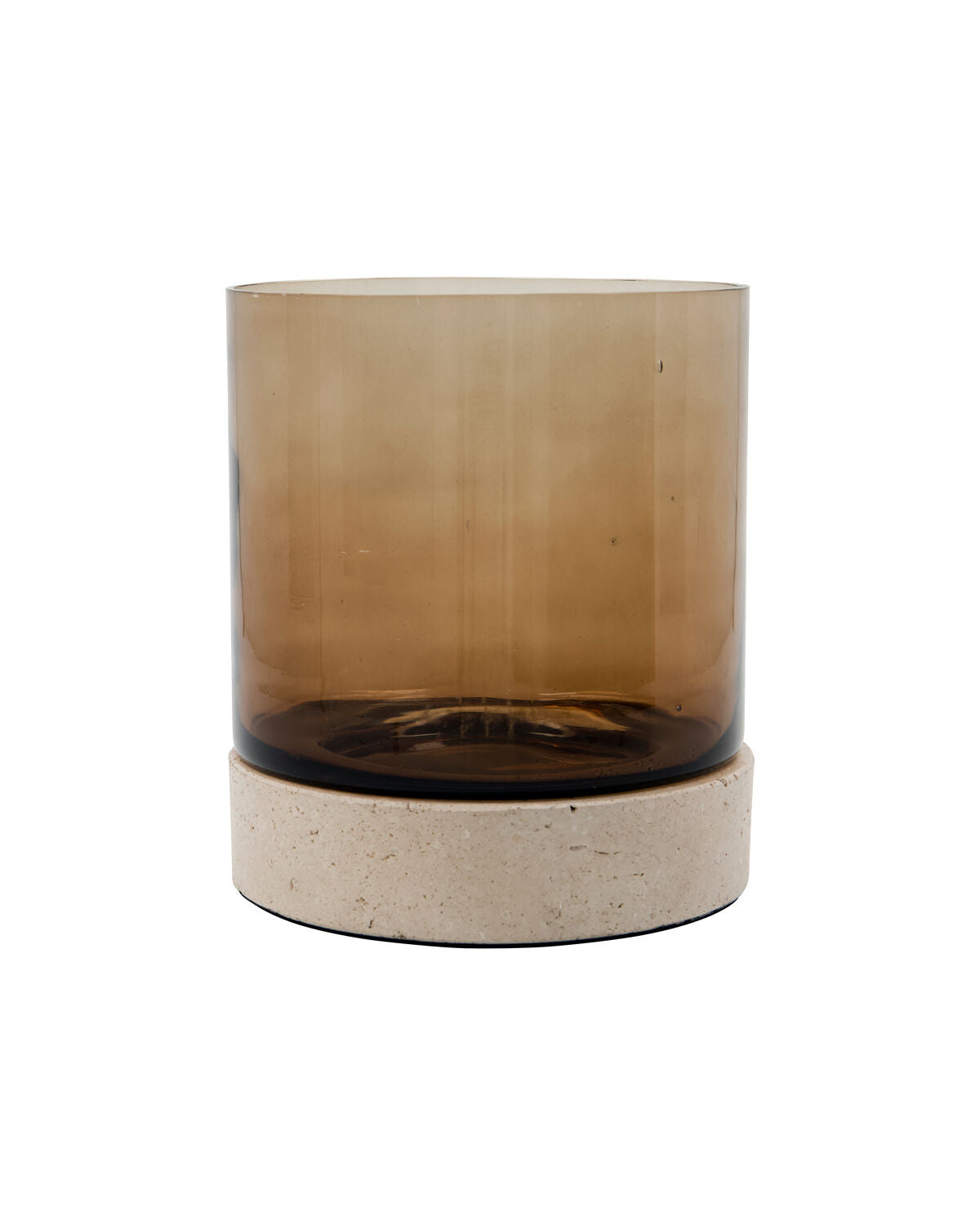 Kerzenständer, HDRivo, Braun in Braun präsentiert im Onlineshop von KAQTU Design AG. Kerzenständer ist von House Doctor