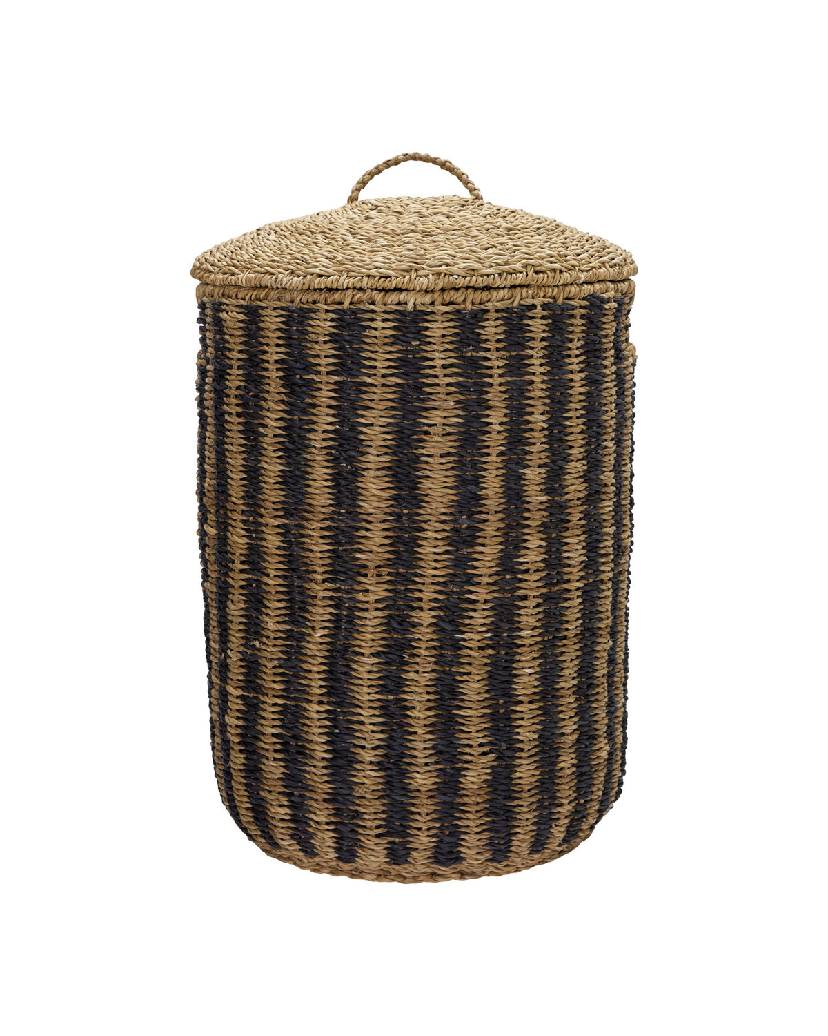 Wäschekörbe, HDCesto, Natur,Schwarz in Natur, Schwarz präsentiert im Onlineshop von KAQTU Design AG. Aufbewährungskörbe ist von House Doctor