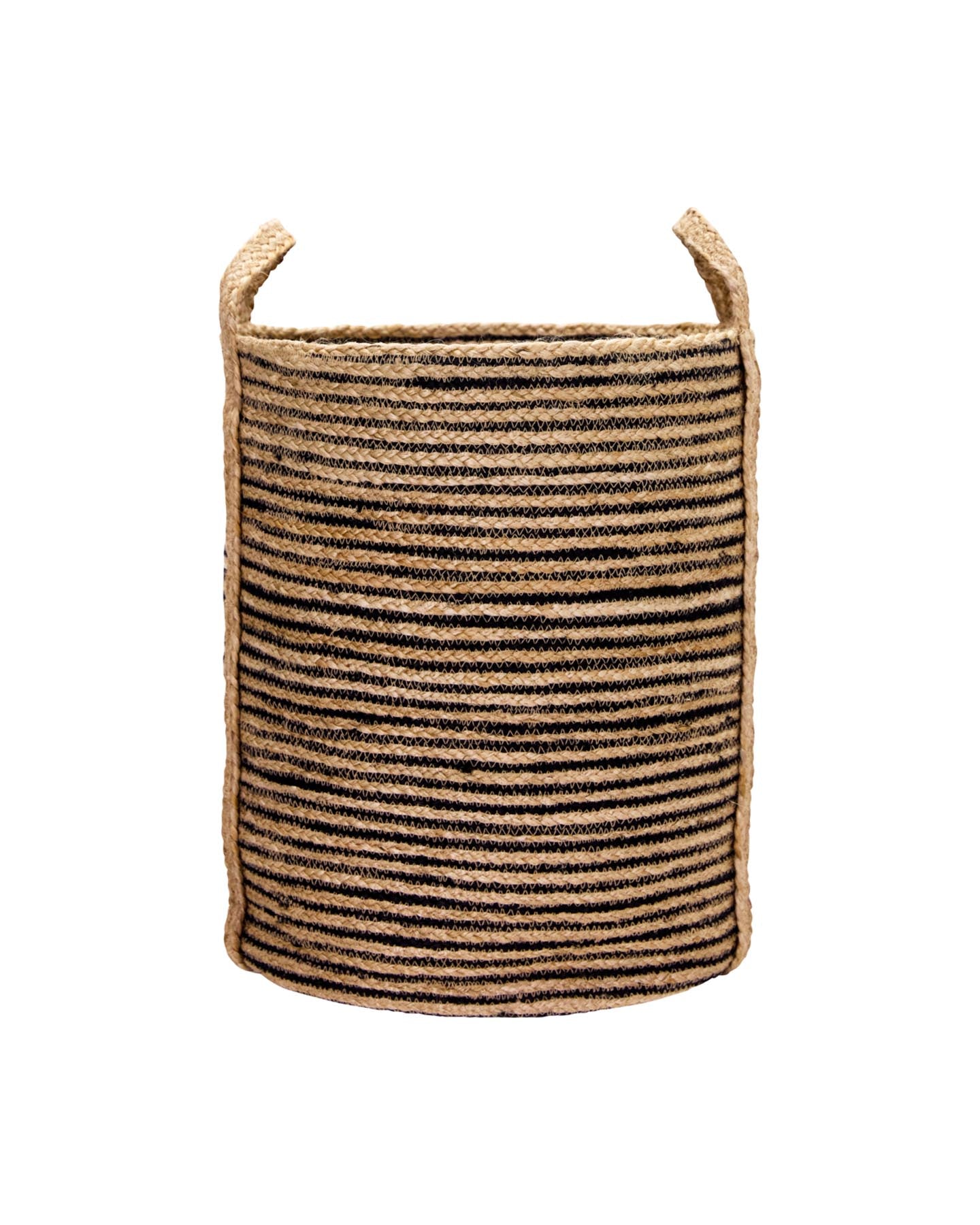 Aufbewahrungskorb, HDDungi, Schwarz;Natur in Schwarz, Natur präsentiert im Onlineshop von KAQTU Design AG. Aufbewahrungskorb ist von House Doctor