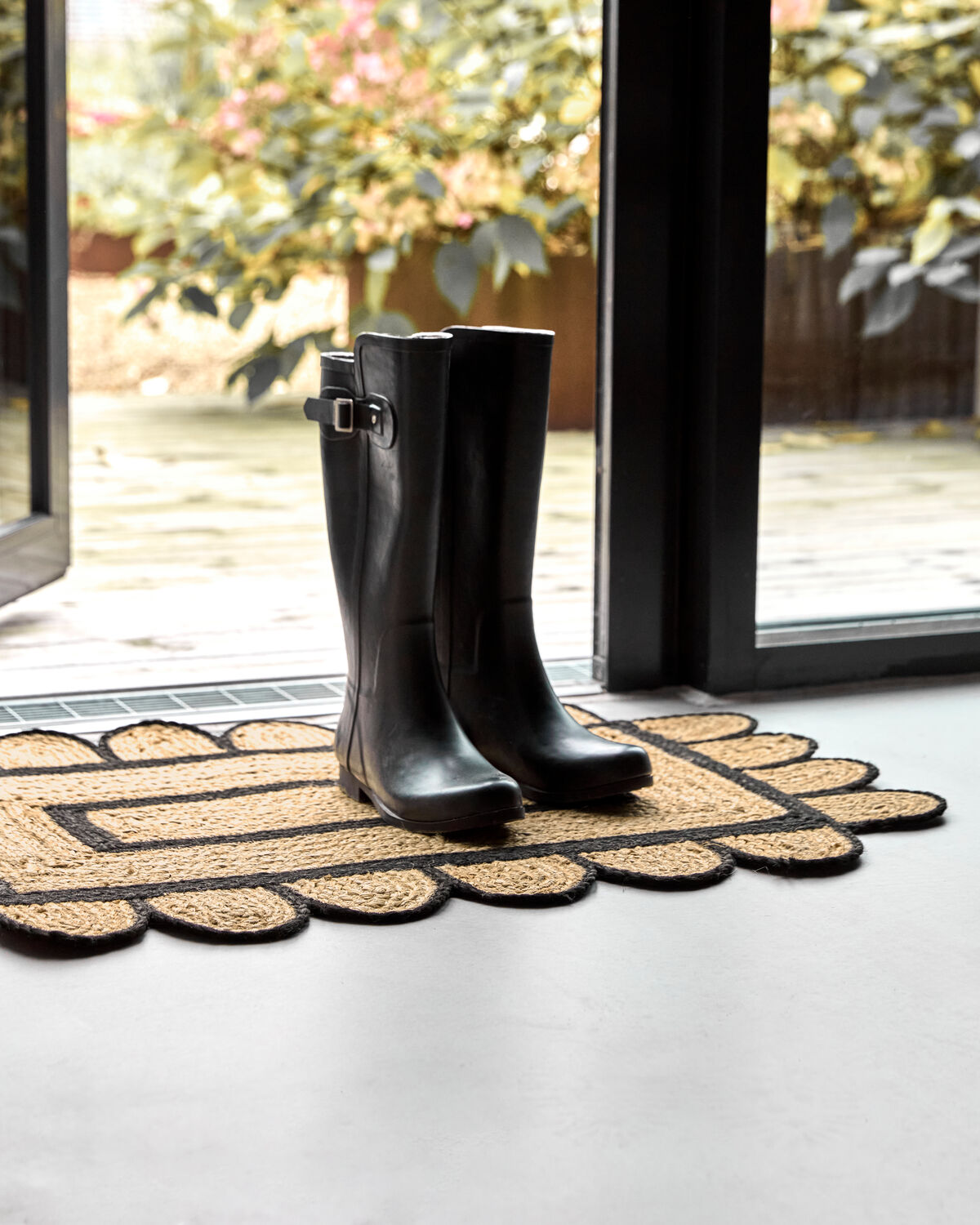 Teppich, HDDenta, Schwarz;Natur in Schwarz, Natur präsentiert im Onlineshop von KAQTU Design AG. Teppich ist von House Doctor