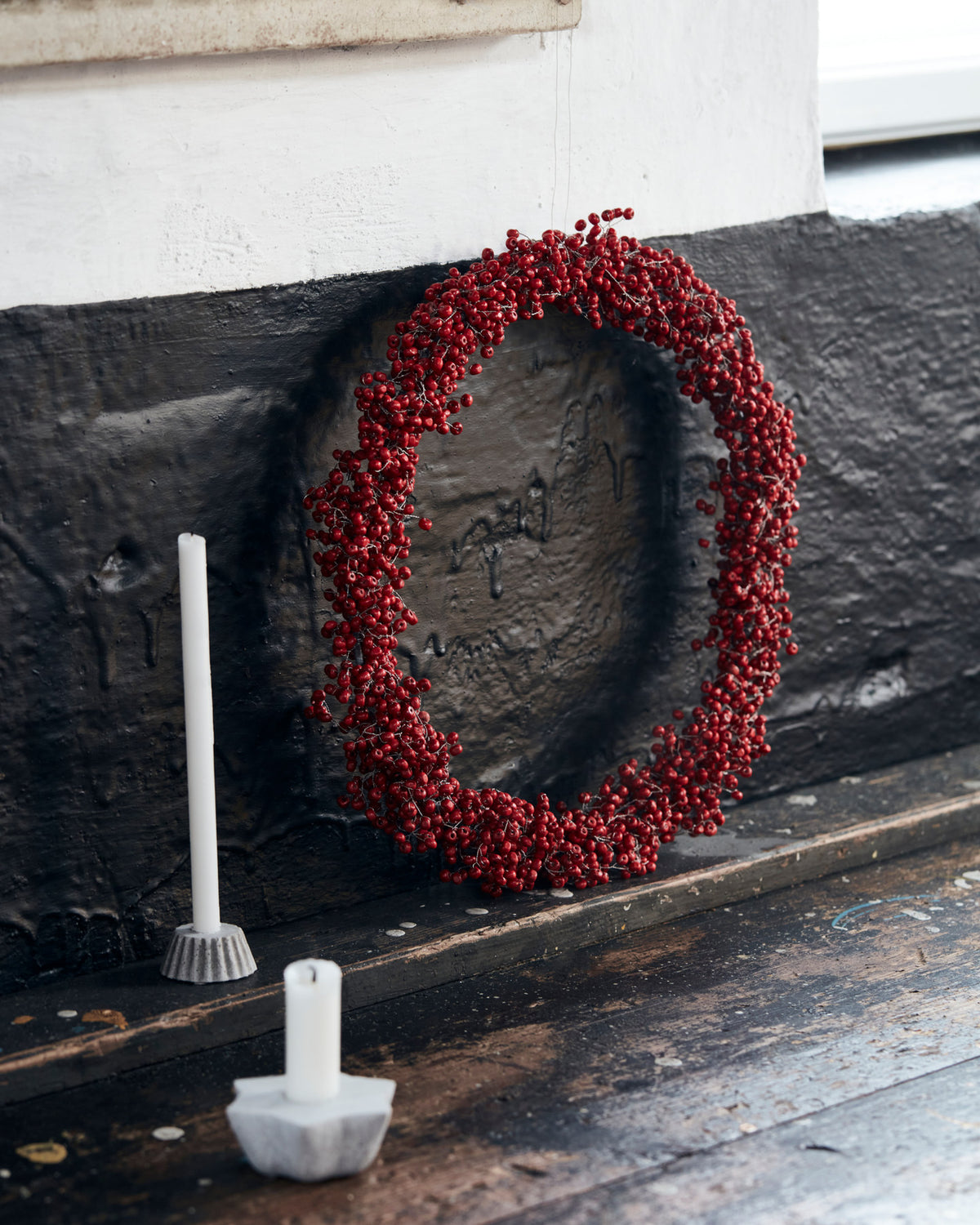Kranz, Winther in Rot präsentiert im Onlineshop von KAQTU Design AG. Weihnachtskränze ist von House Doctor