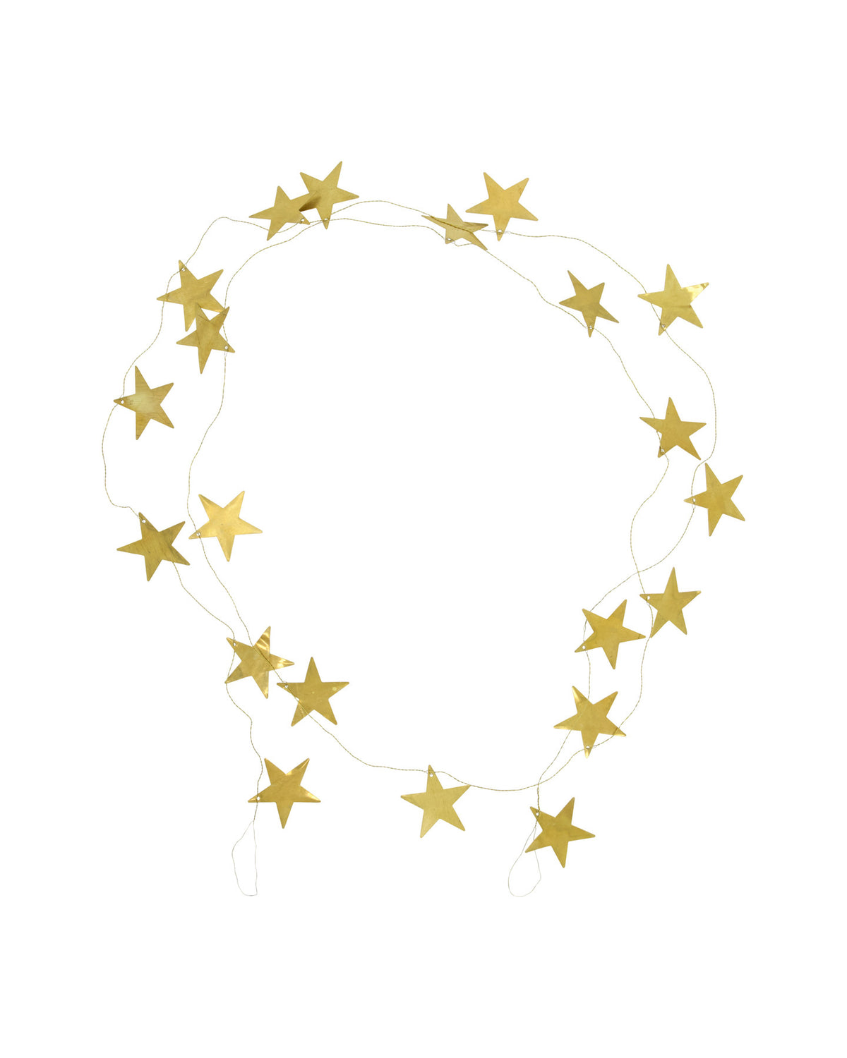Girlande, HDStars, Antikes Messing-Finish in Antikes Messing-Finish präsentiert im Onlineshop von KAQTU Design AG. Weihnachtszubehör ist von House Doctor