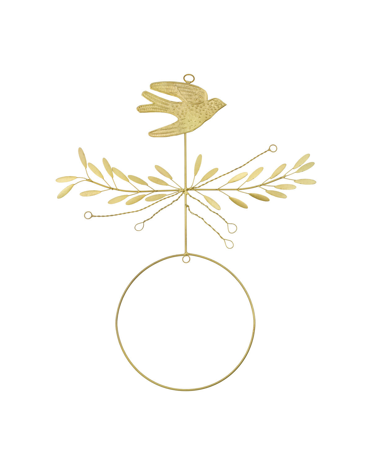 Mobile, HDBird, Messing-finish in Messing-finish präsentiert im Onlineshop von KAQTU Design AG. Weihnachtszubehör ist von House Doctor