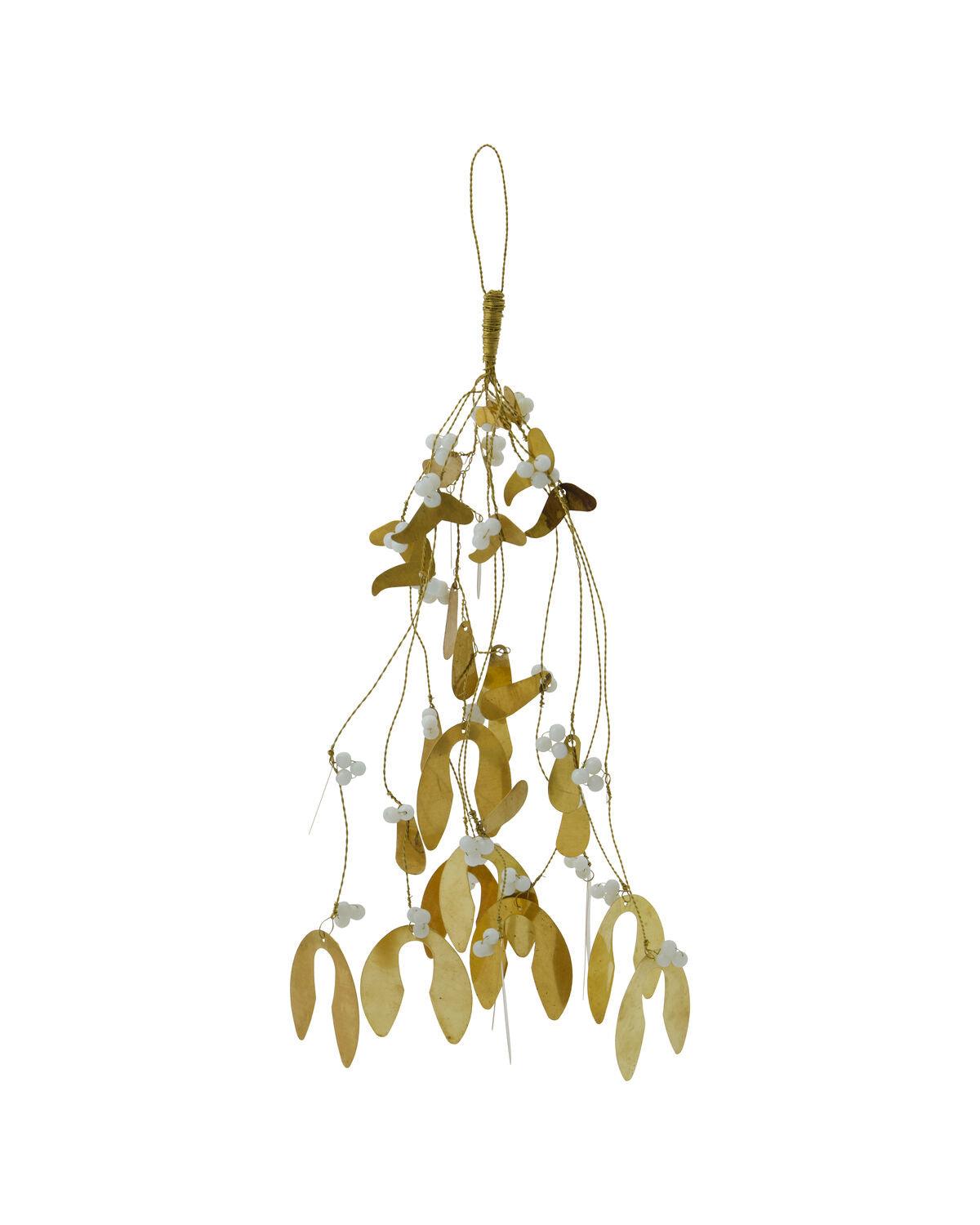 Ornament, HDMistletoe, Messing-finish in Messing-finish präsentiert im Onlineshop von KAQTU Design AG. Weihnachtsdekoration ist von House Doctor