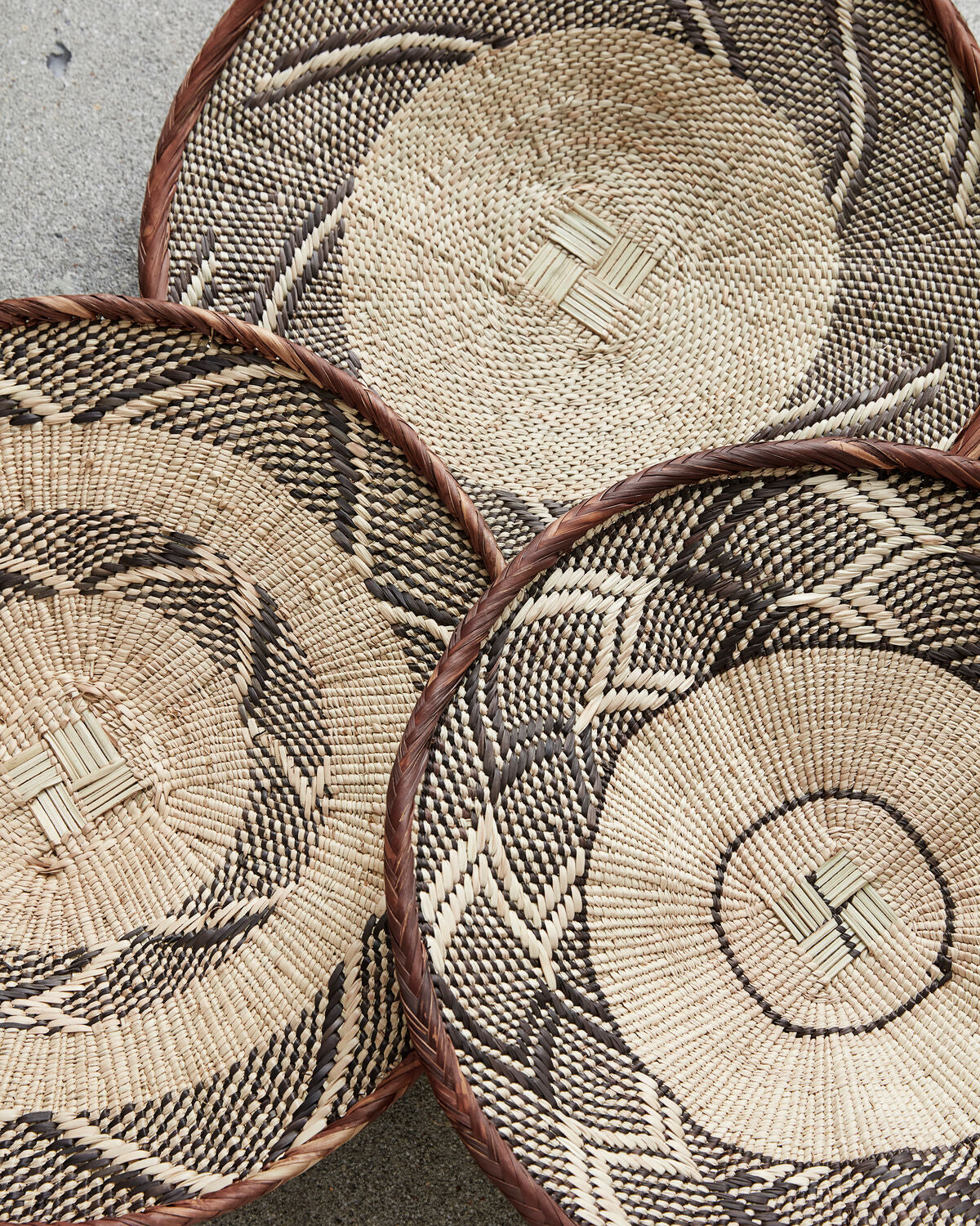 Körbe, Tonga in Natur präsentiert im Onlineshop von KAQTU Design AG. Aufbewahrungskorb ist von House Doctor