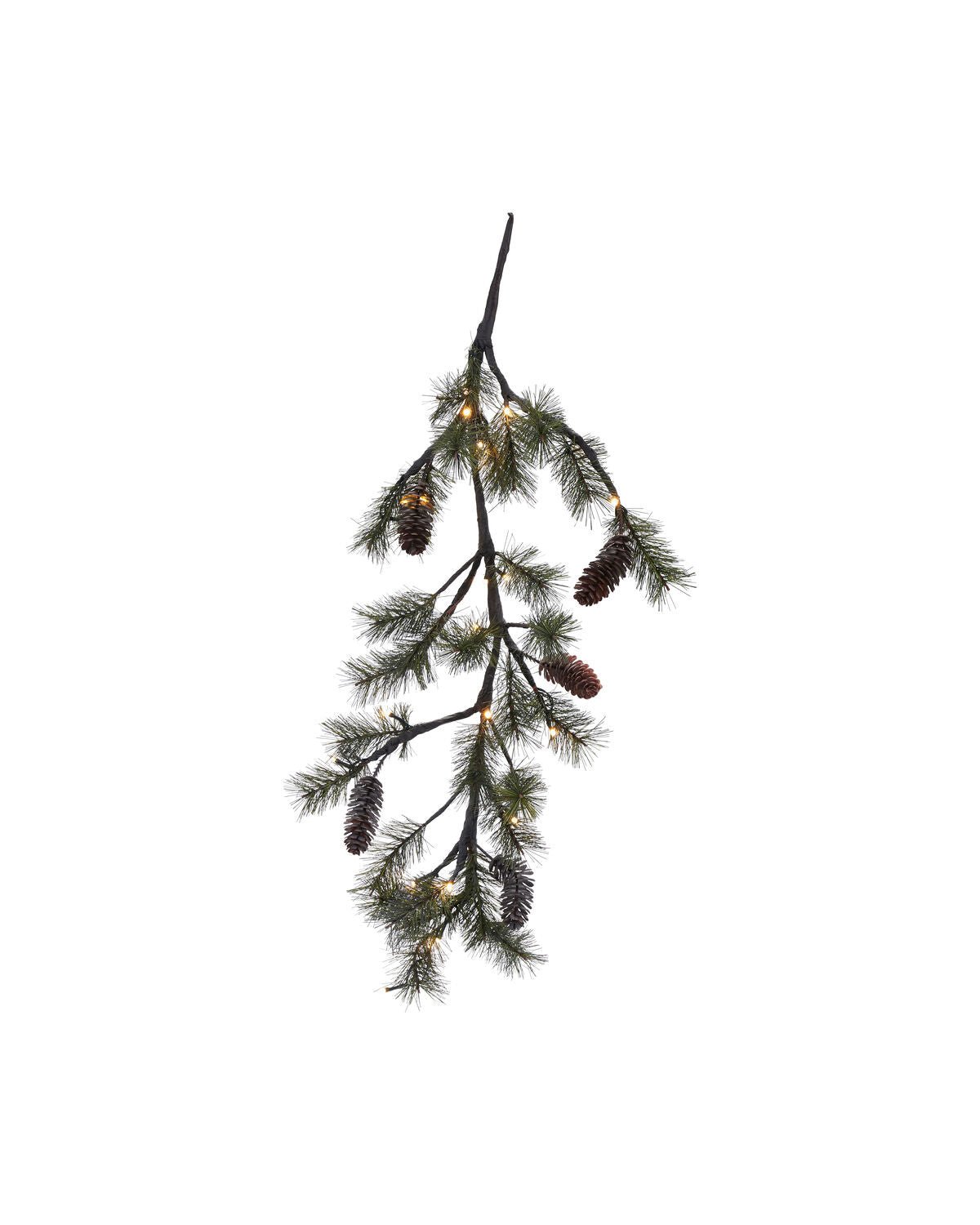 Natürlicher Weihnachtszweig aus HDPeuce, ideal für stilvolle Arrangements und um festliche Stimmung in jedem Raum zu schaffen.