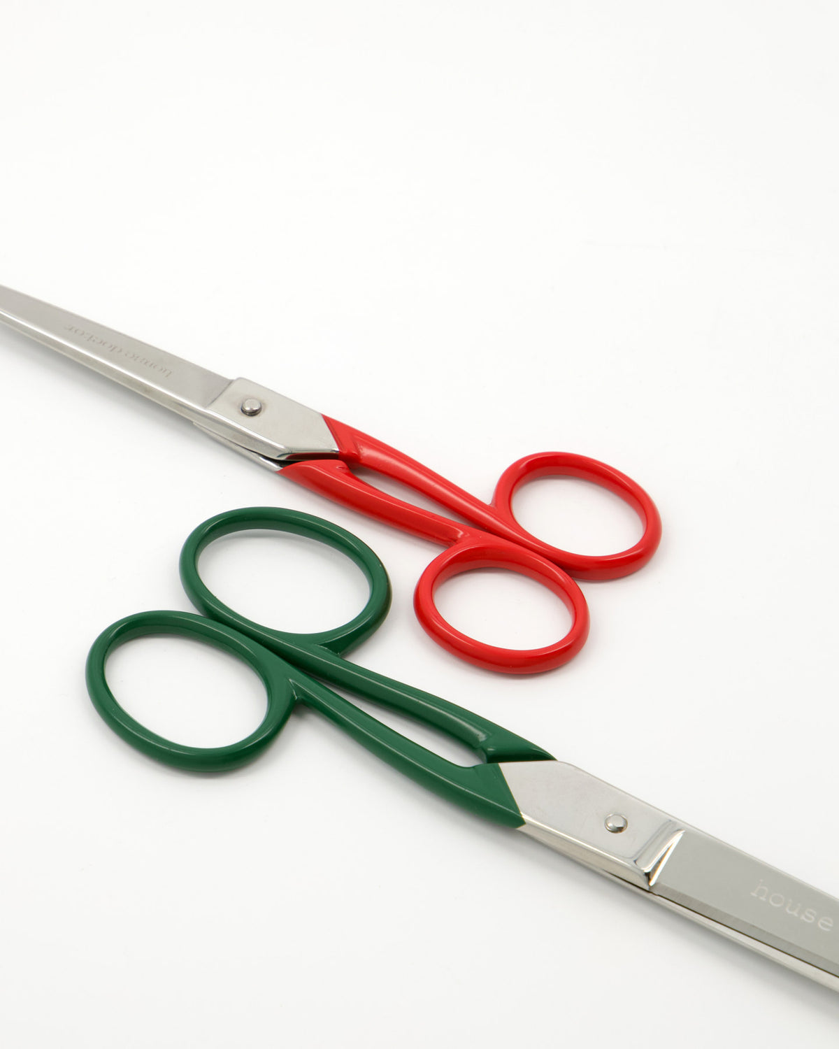 Schere, HDScissors, Rot;Grün in Rot, Grün präsentiert im Onlineshop von KAQTU Design AG. Büromaterial ist von House Doctor