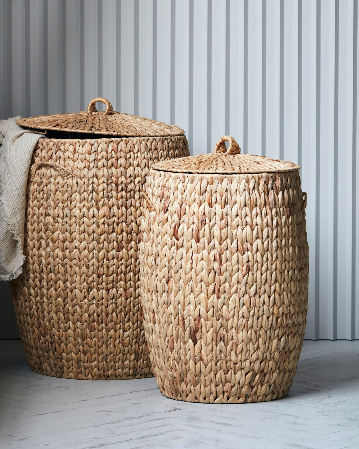 Korb Laun in Natur präsentiert im Onlineshop von KAQTU Design AG. Aufbewährungskörbe ist von House Doctor