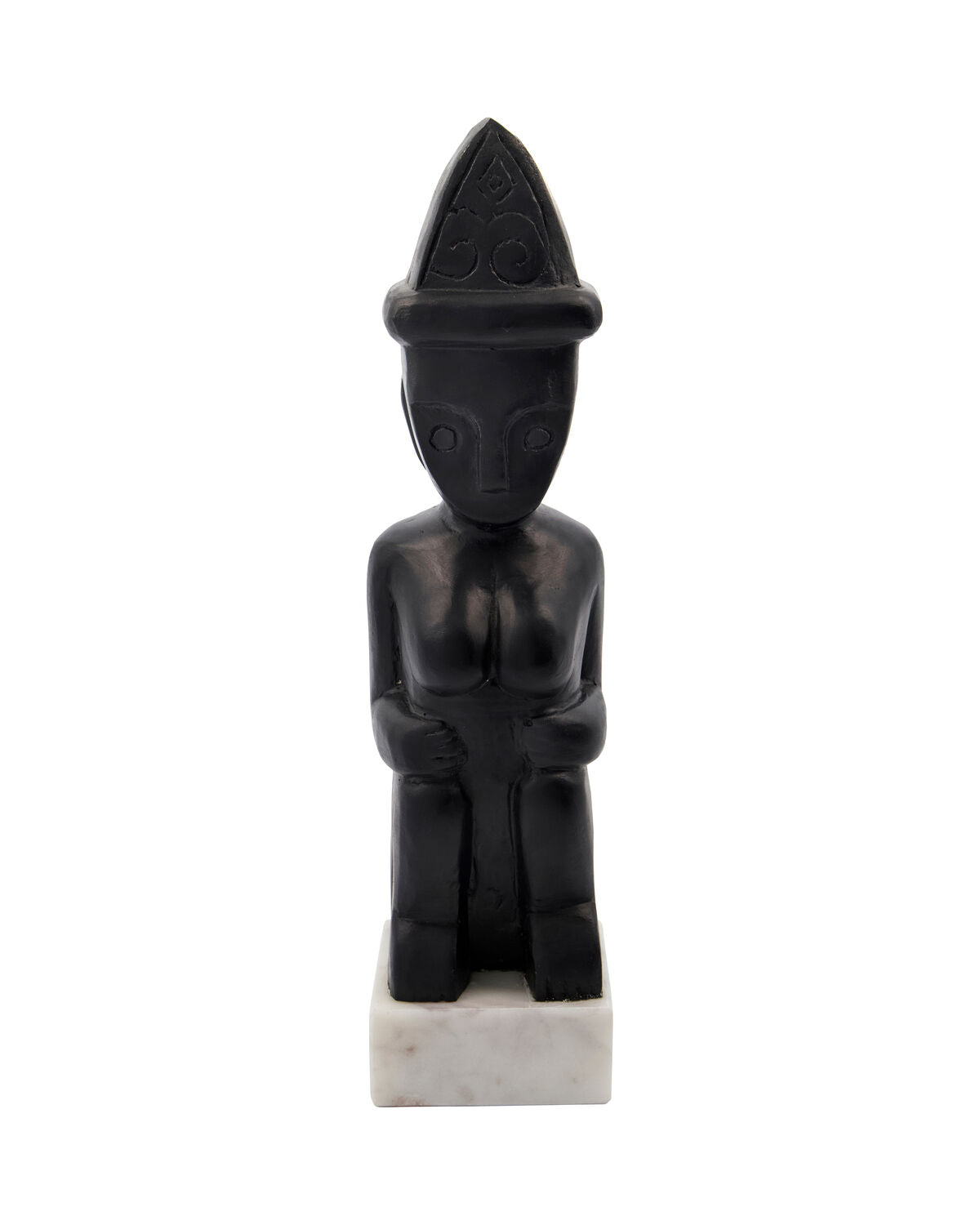Kunstwerk, Two sitting in Schwarz präsentiert im Onlineshop von KAQTU Design AG. Kunstgegenstände ist von House Doctor