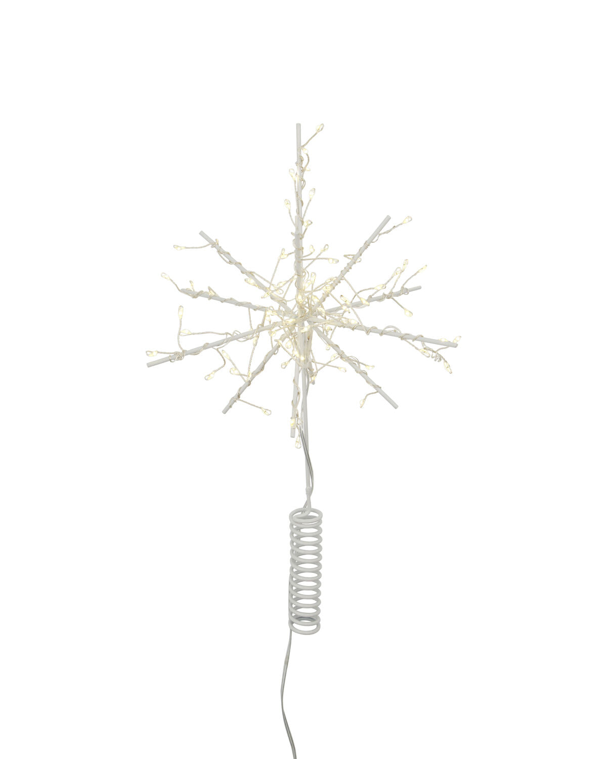 Top star w. LED, HDGlow, Weiß in Weiß präsentiert im Onlineshop von KAQTU Design AG. Weihnachtszubehör ist von House Doctor