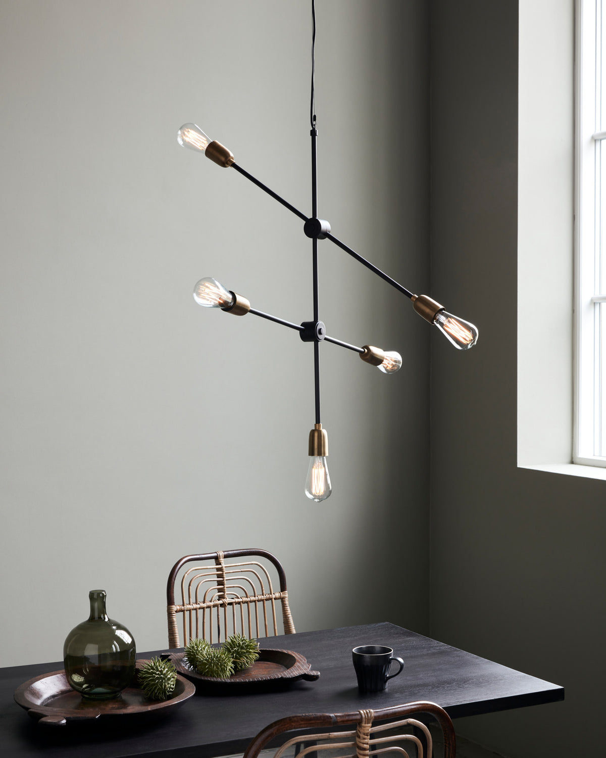 HDEdison, Klar in Klar präsentiert im Onlineshop von KAQTU Design AG. Kabel / Lampenfassung ist von House Doctor