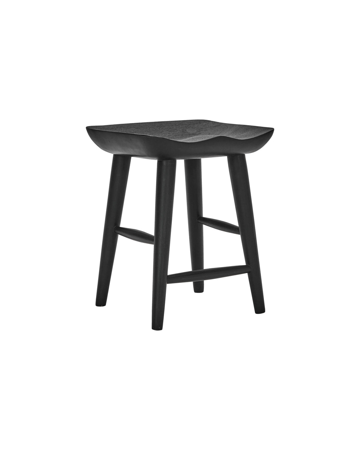 Hocker, HDBar, Schwarz in Schwarz präsentiert im Onlineshop von KAQTU Design AG. Barhocker ist von House Doctor