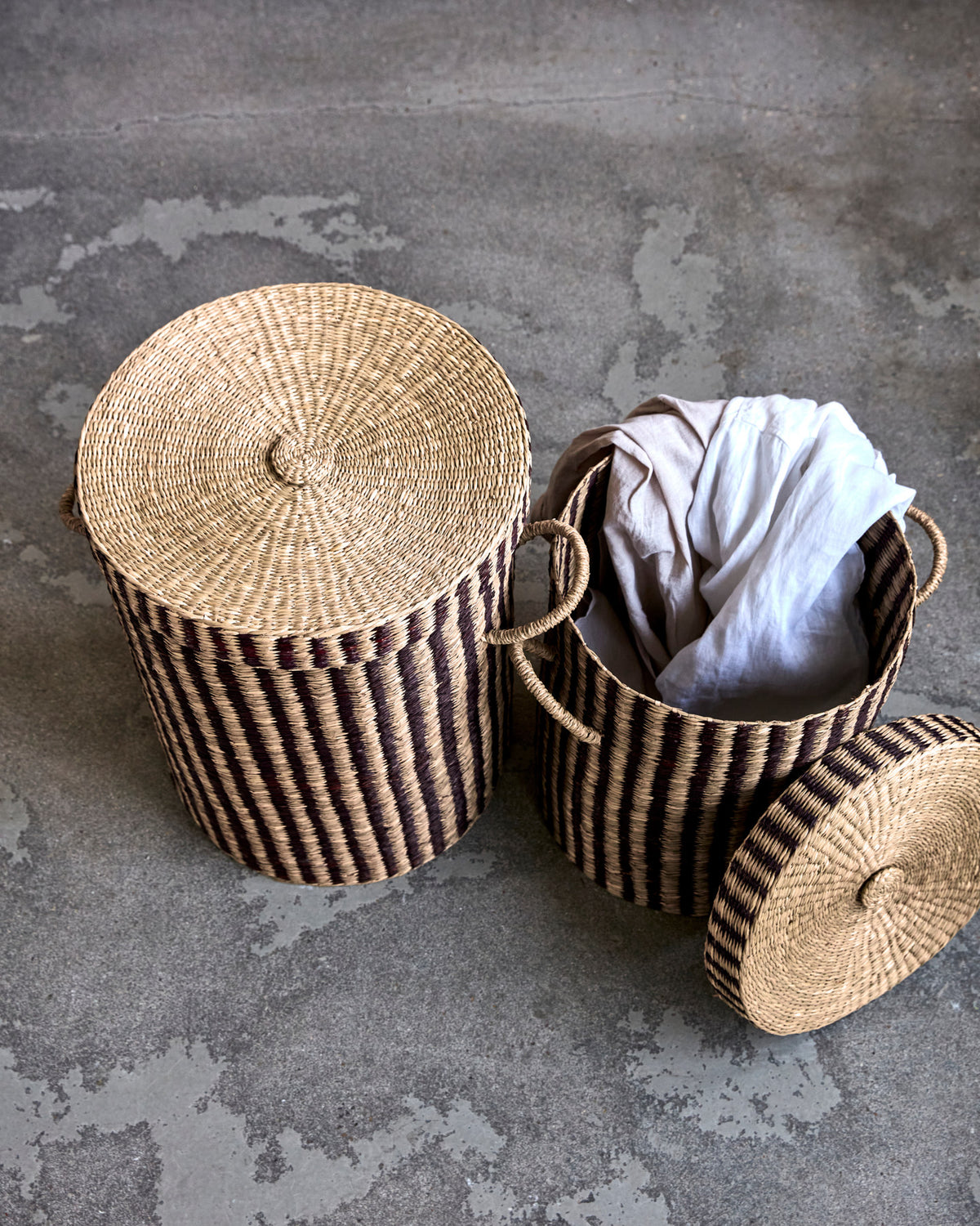 Wäschekörbe, HDLaundry, Natur,Braun in Natur, Braun präsentiert im Onlineshop von KAQTU Design AG. Wäschekorb ist von House Doctor