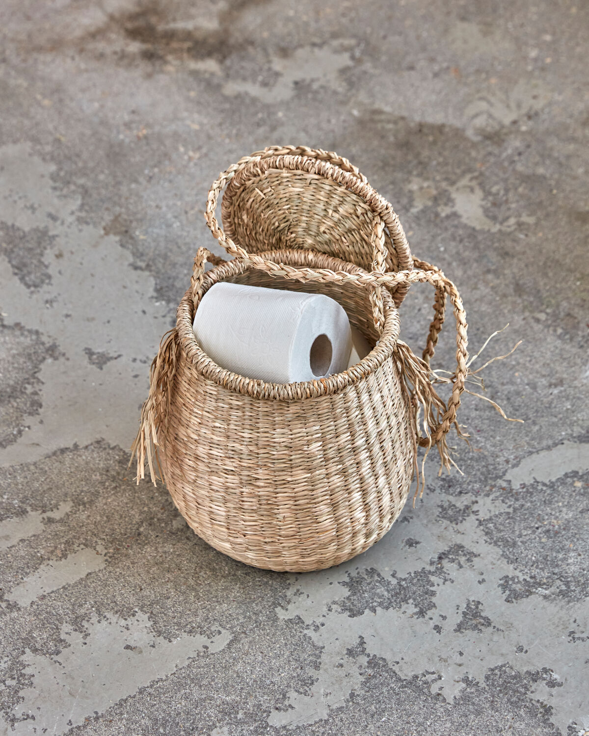 Aufbewahrungskorb, HDIsa, Natur in Natur präsentiert im Onlineshop von KAQTU Design AG. Aufbewahrungskorb ist von House Doctor
