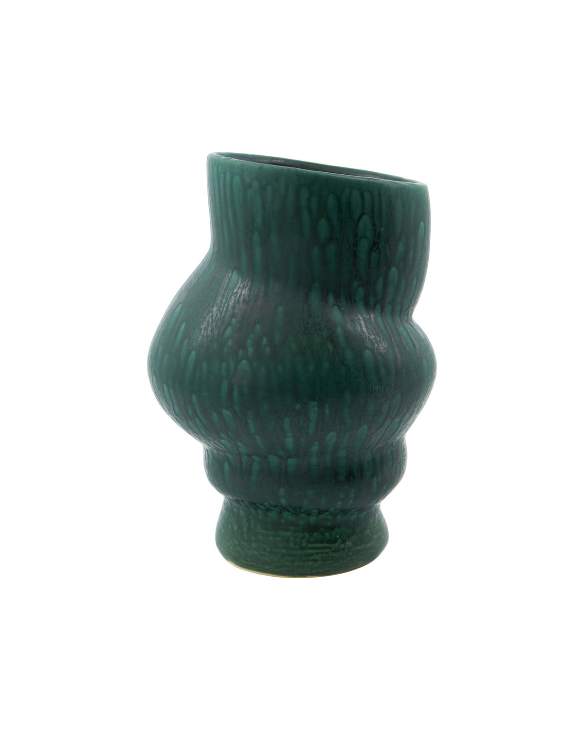 Vase, HDDisc, Grün in Grün präsentiert im Onlineshop von KAQTU Design AG. Vase ist von House Doctor