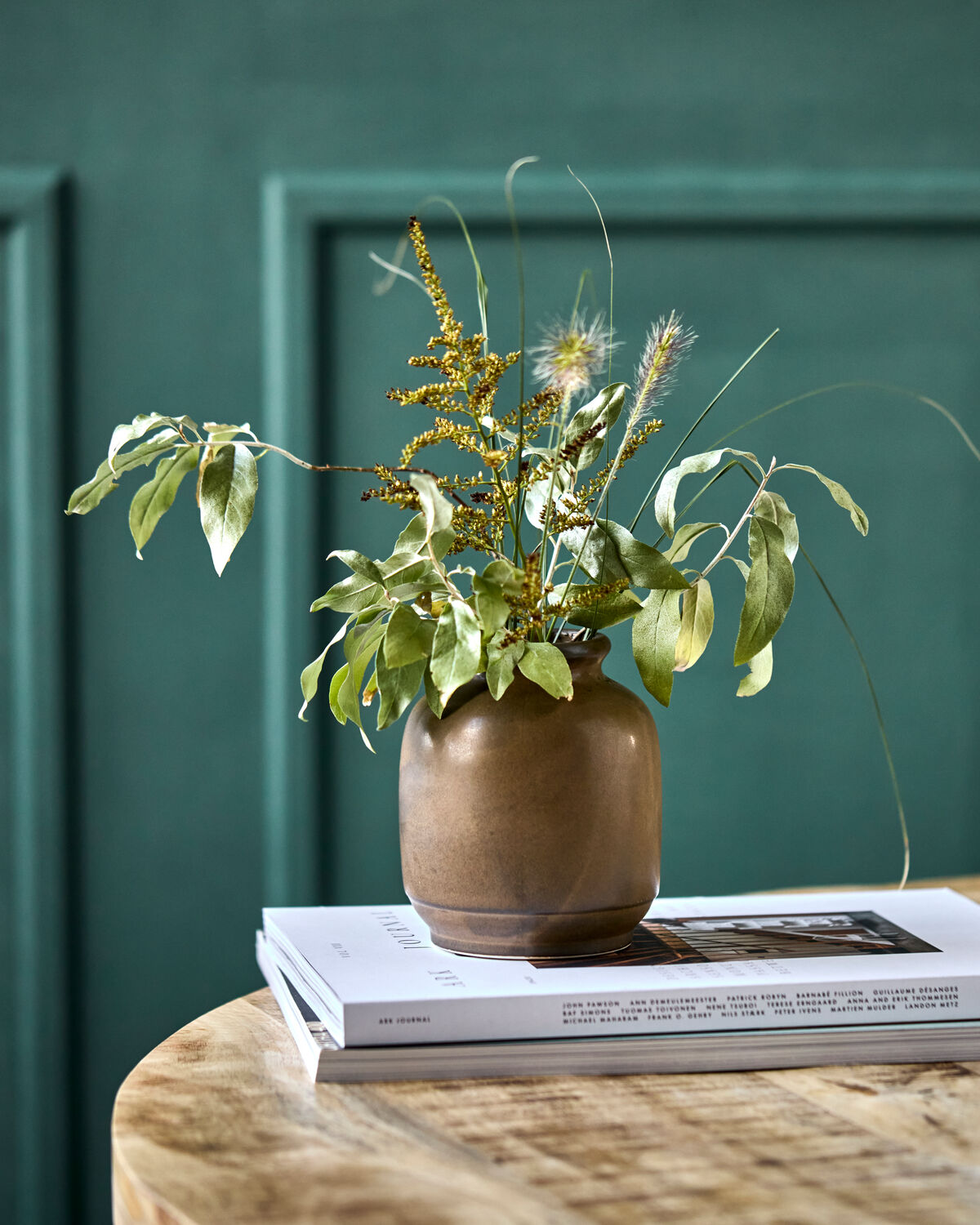Vase, HDCasa, Braun in Braun präsentiert im Onlineshop von KAQTU Design AG. Vase ist von House Doctor