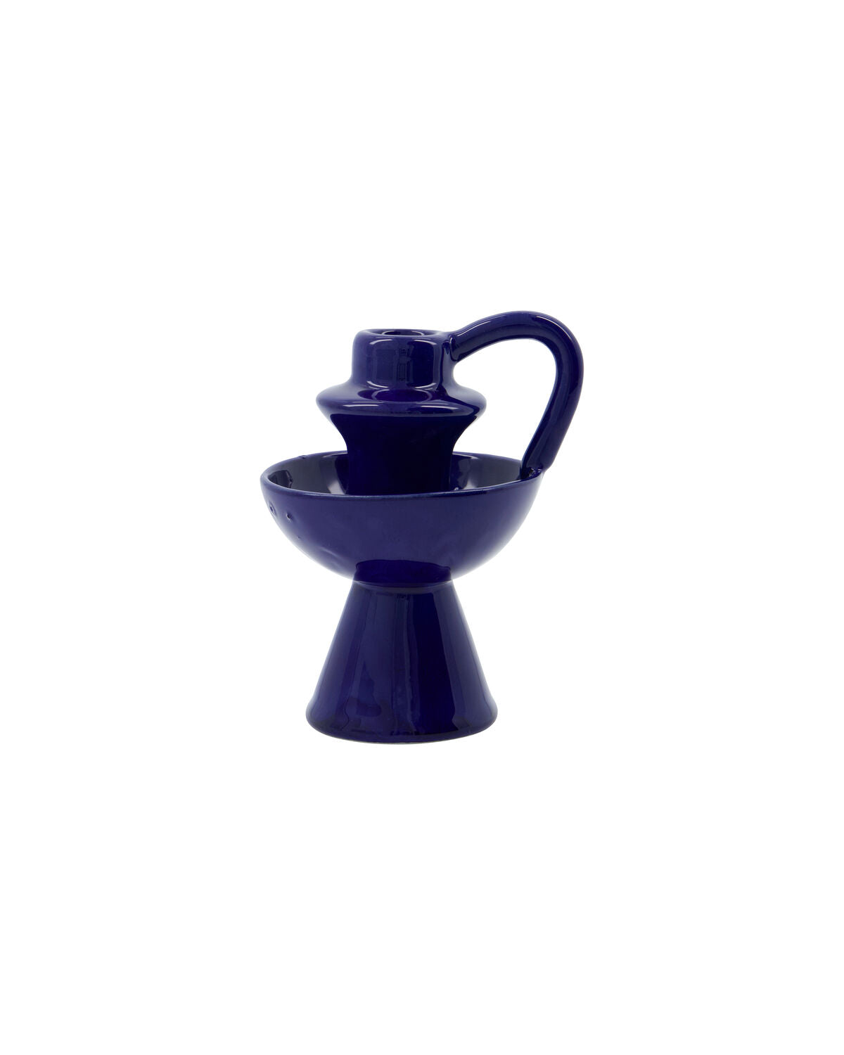 Kerzenständer, HDDiva, Blau in Blau präsentiert im Onlineshop von KAQTU Design AG. Kerzenständer ist von House Doctor