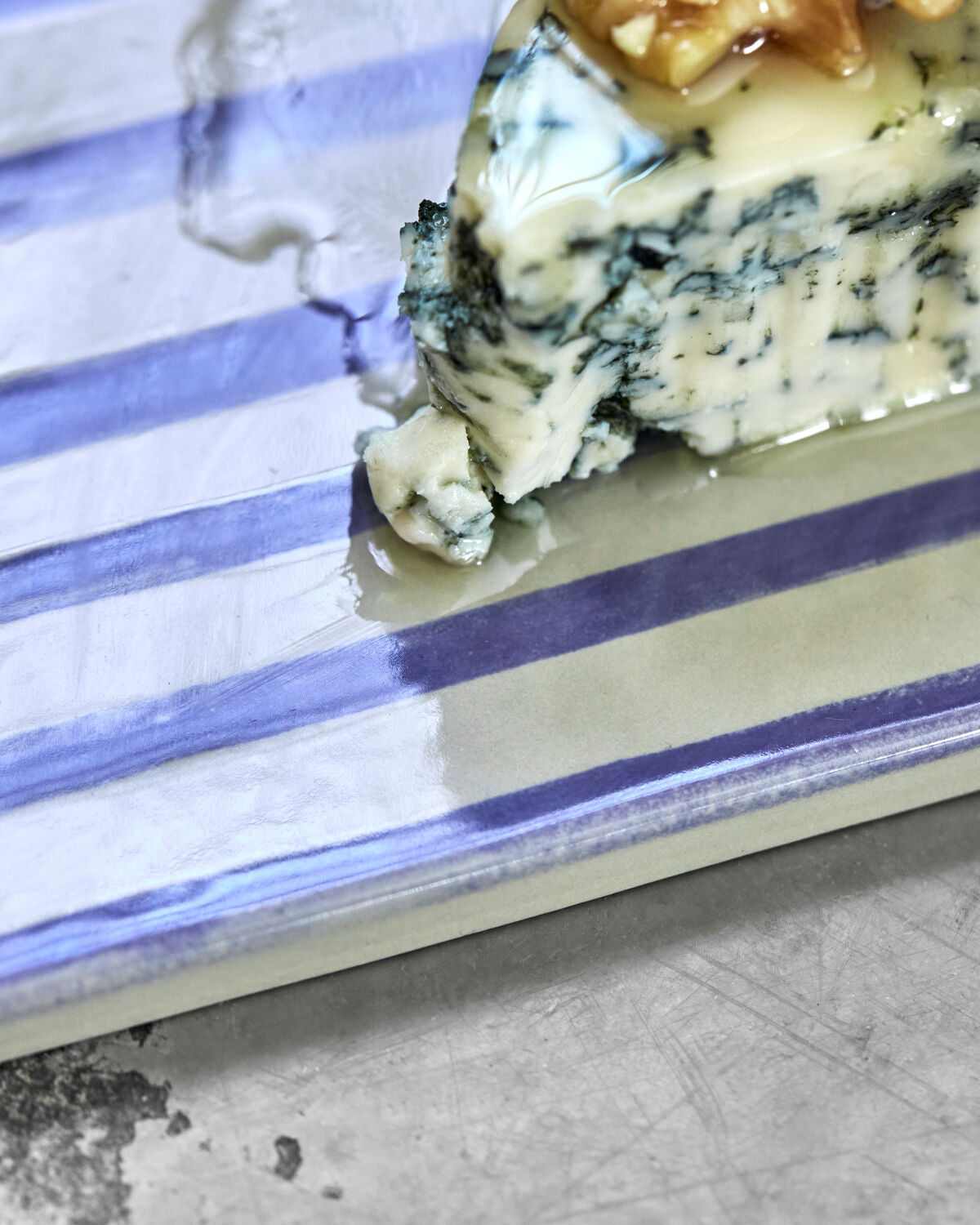 Servierbrett, HDDiva, Blau in Blau präsentiert im Onlineshop von KAQTU Design AG. Platte ist von House Doctor
